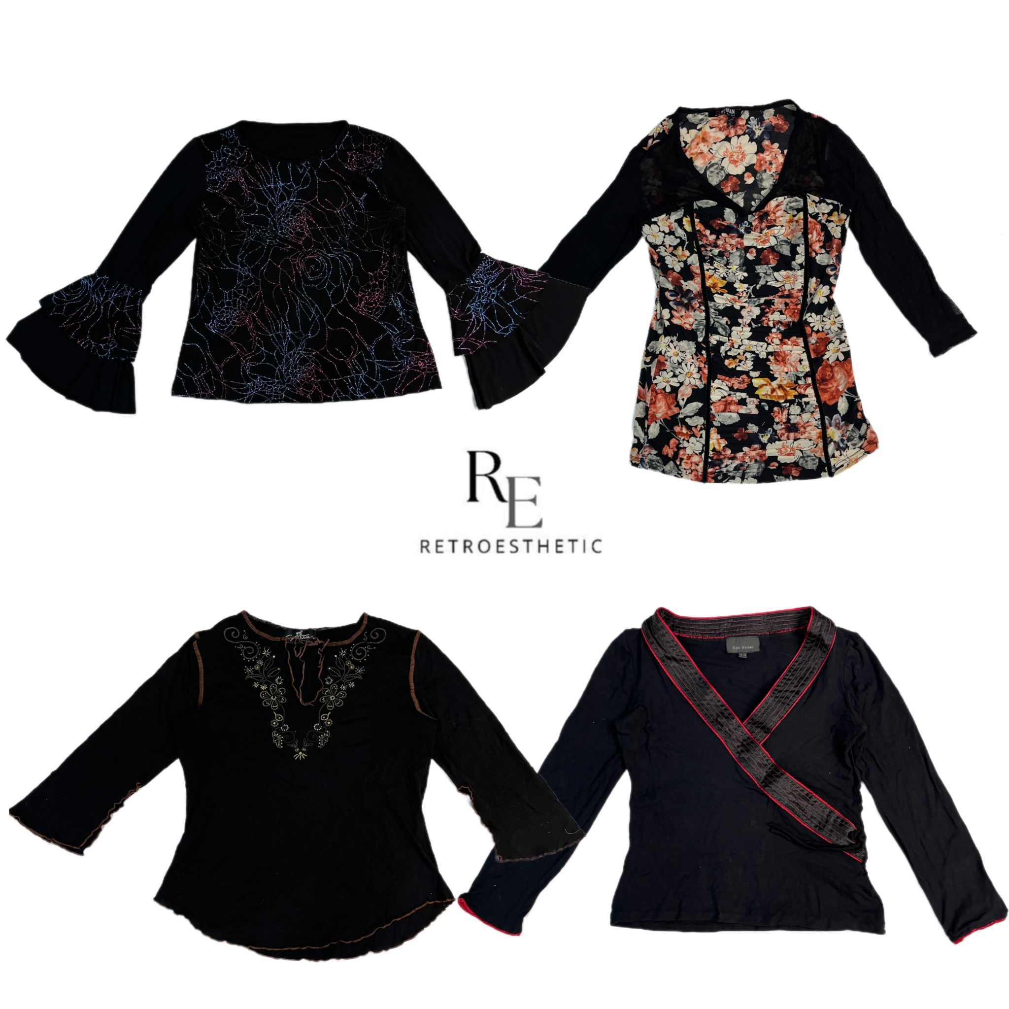 Y2K Britney Era Girl Grunge Full Sleeve Tops RE-2648