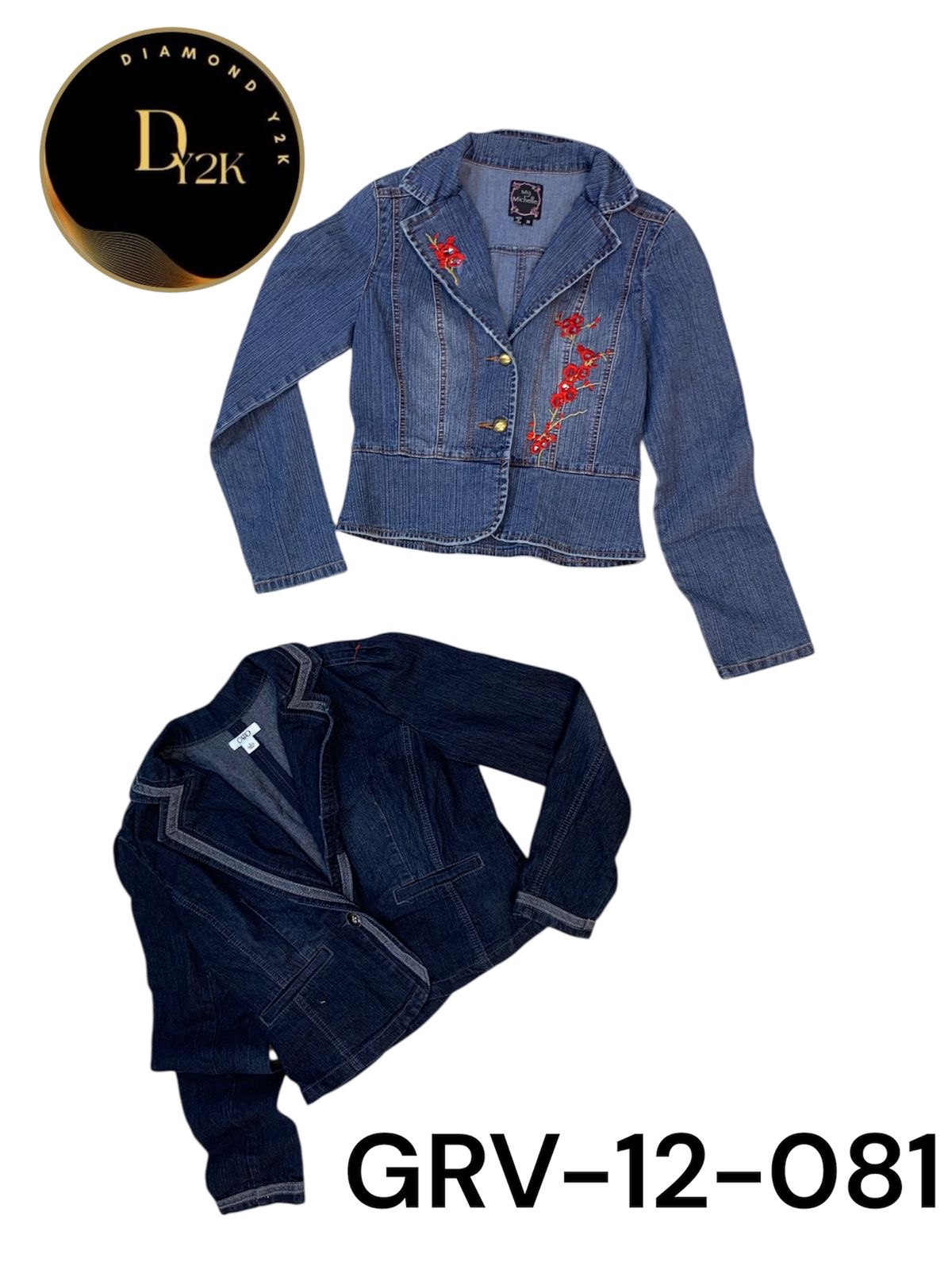 Vintage Y2K Denim Jacket | Iconic 2000s Trend (GRV..