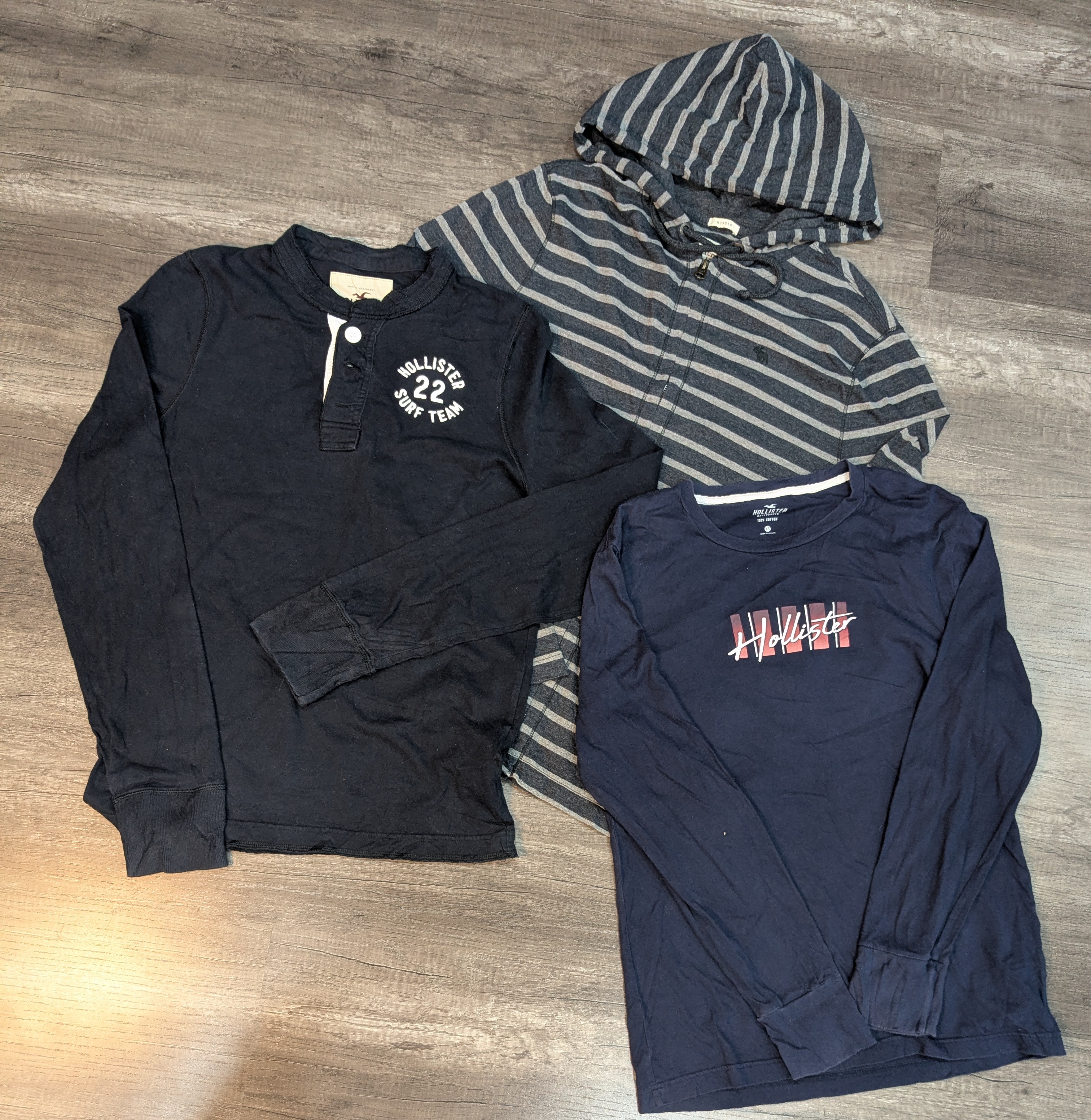 1448 - American Eagle, Hollister, Aeropostale, Abecrombie ロングスリーブTシャツ＆フーディ