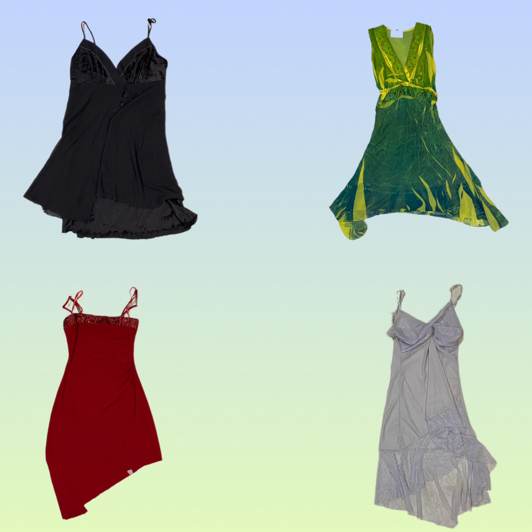 Vestiti maxi Y2K (TS-1820)