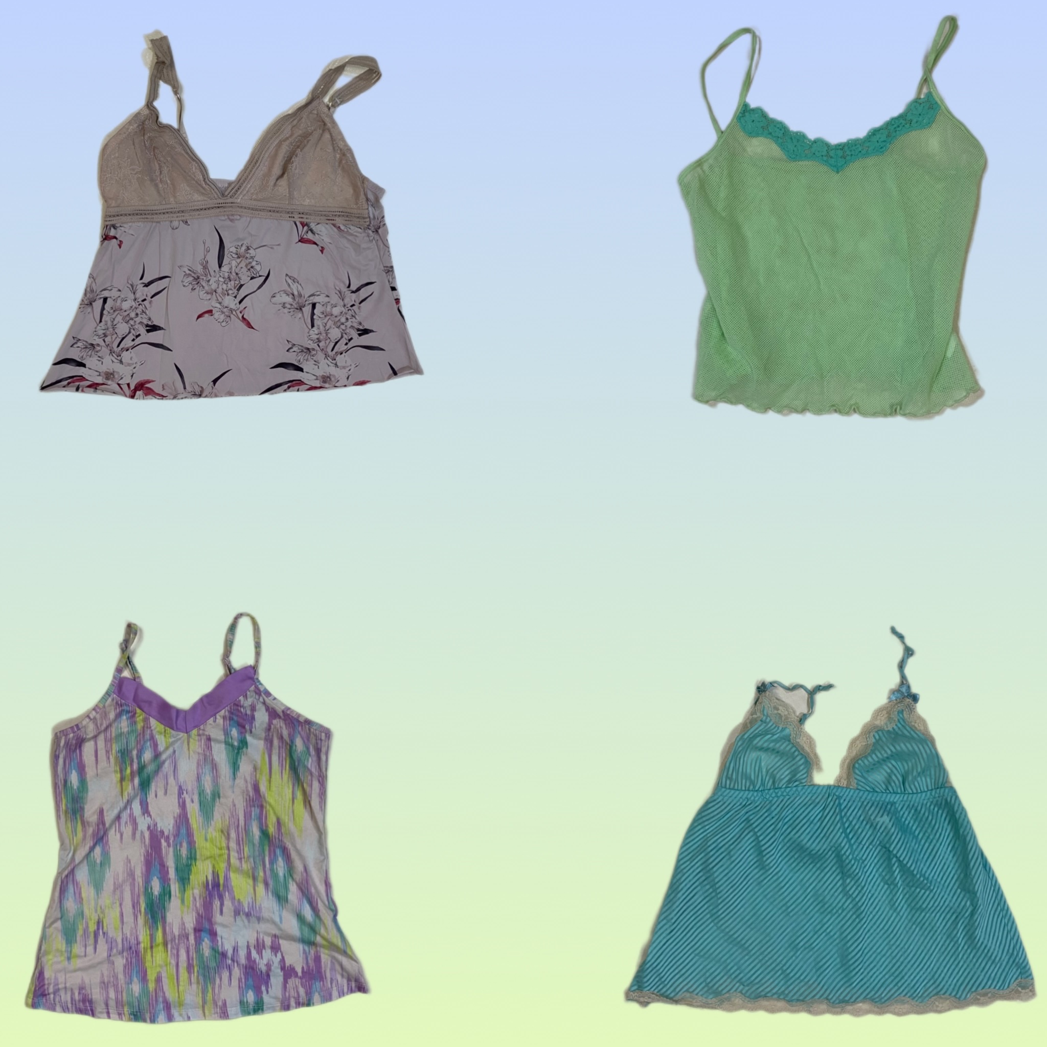 Tops à manches longues Y2K (TS-1821)