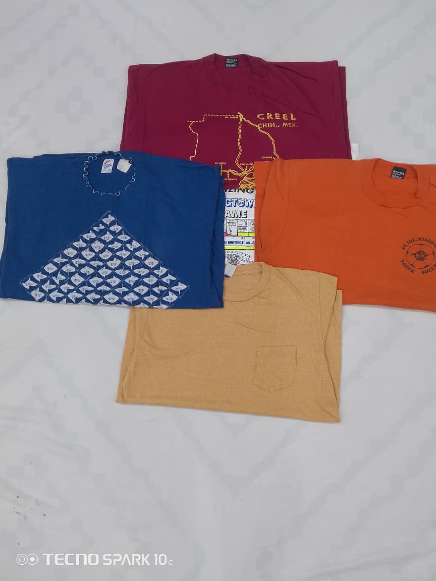 CRZ1121 T-shirts à coutures uniques