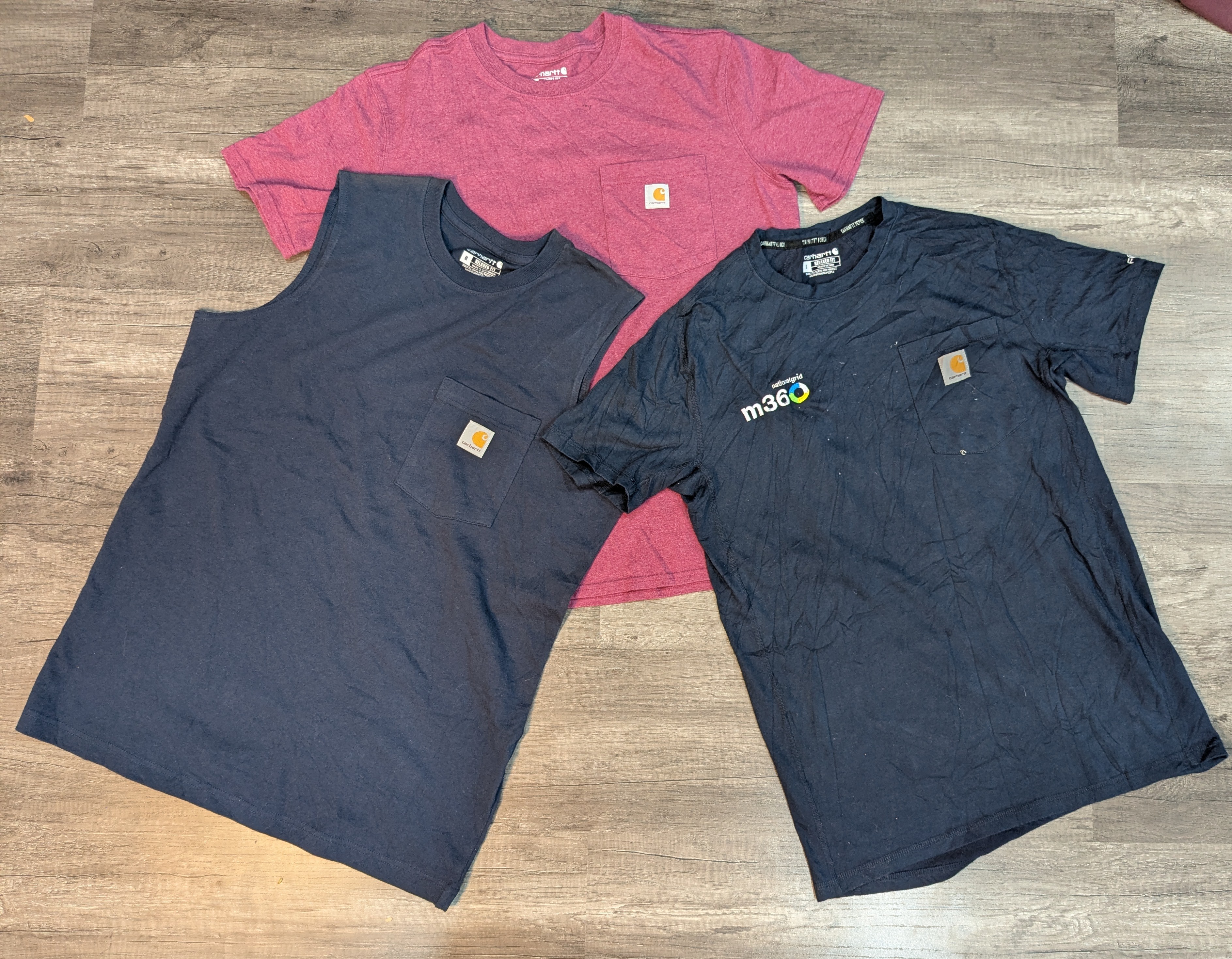 1465 - Carharrt Long Sleeves & Half Sleeves T-Shirts