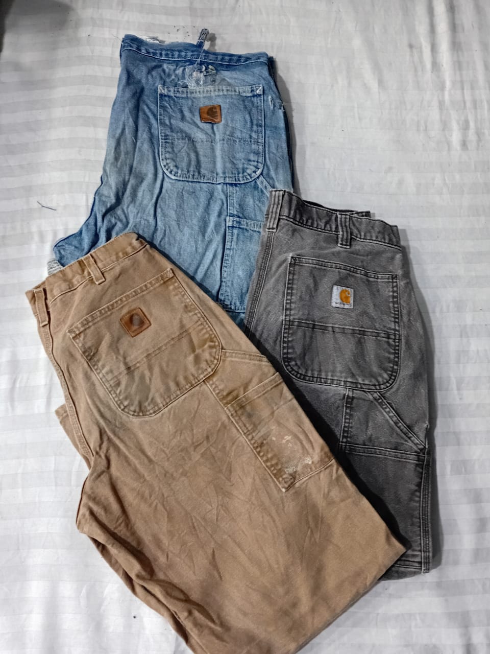 cr5642 ヴィンテージカーハートダブルニーパンツ