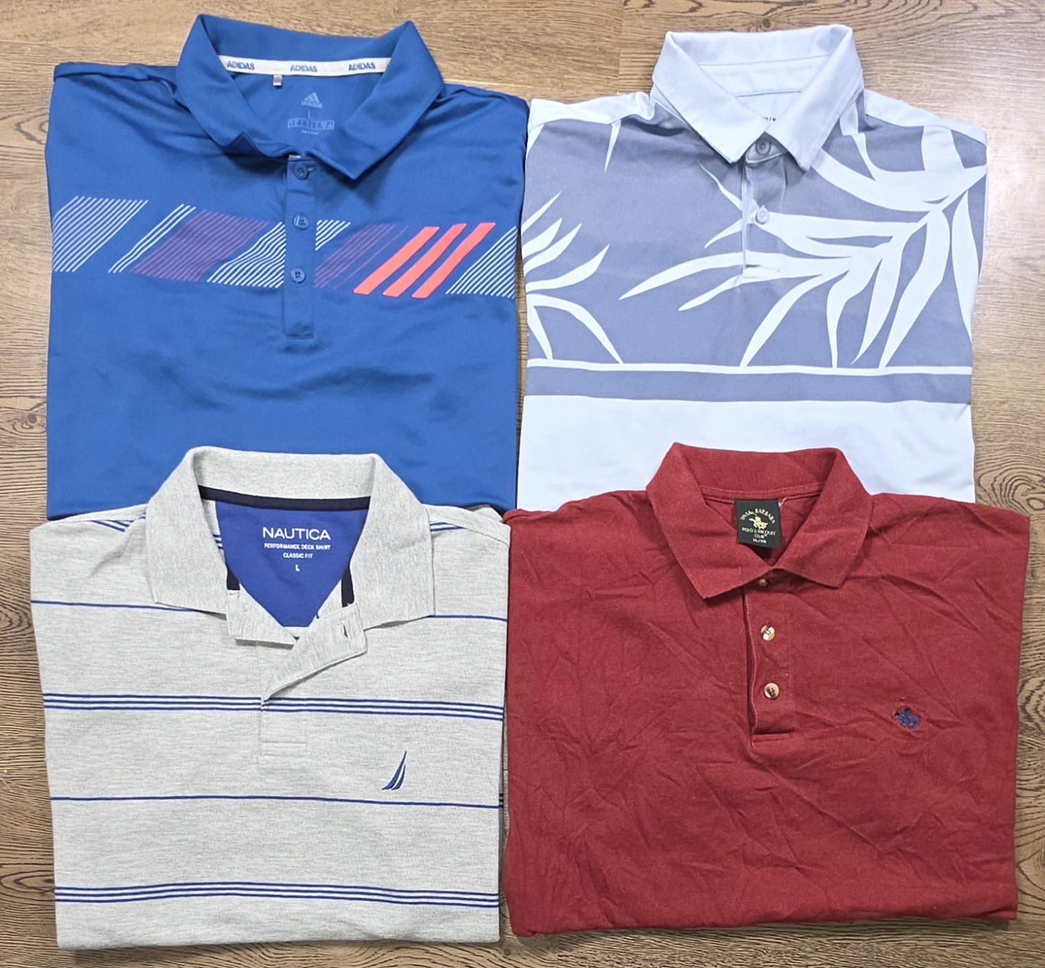 Mix Markenkragen-T-Shirts