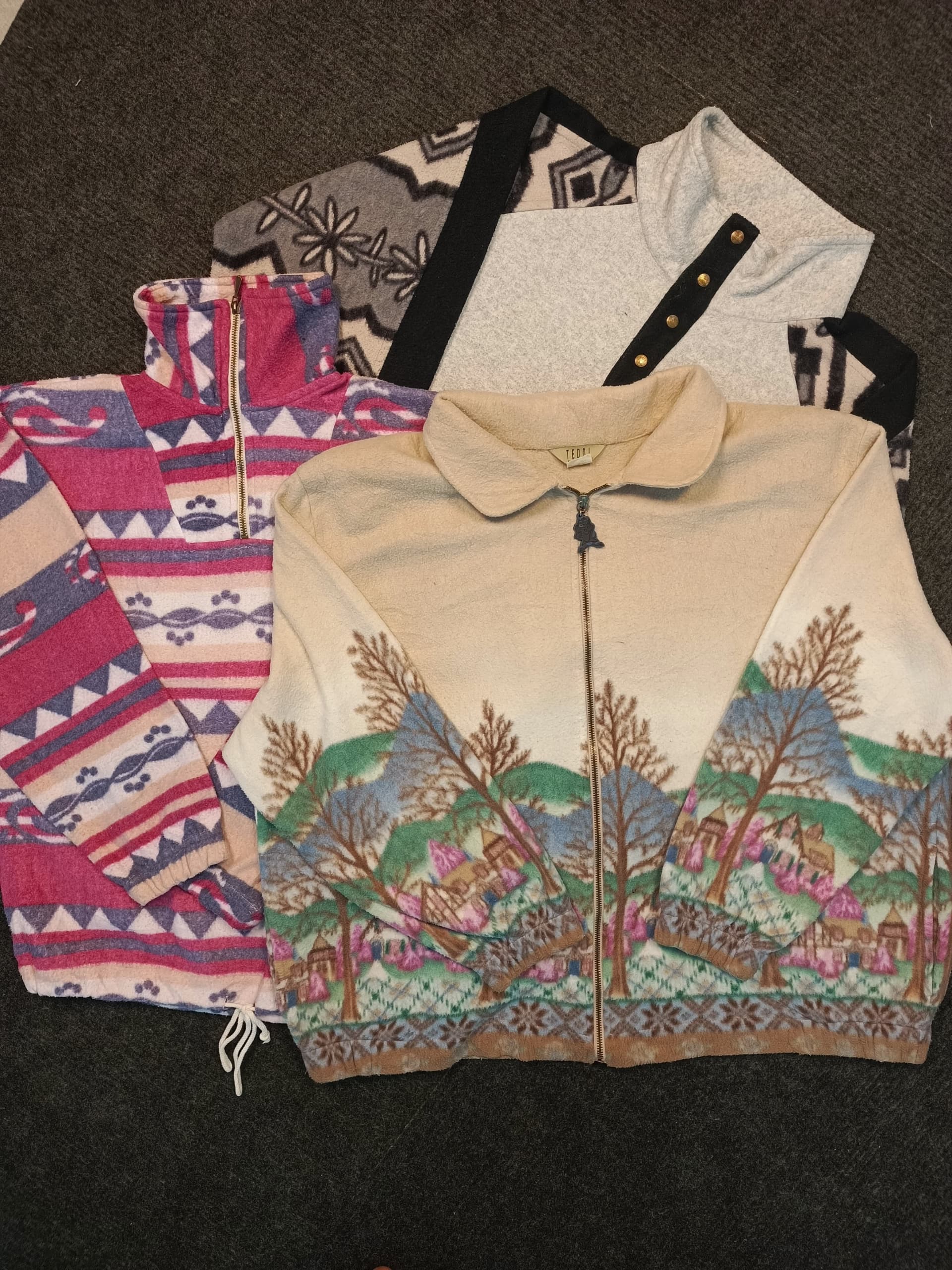 Giacche in pile pazze