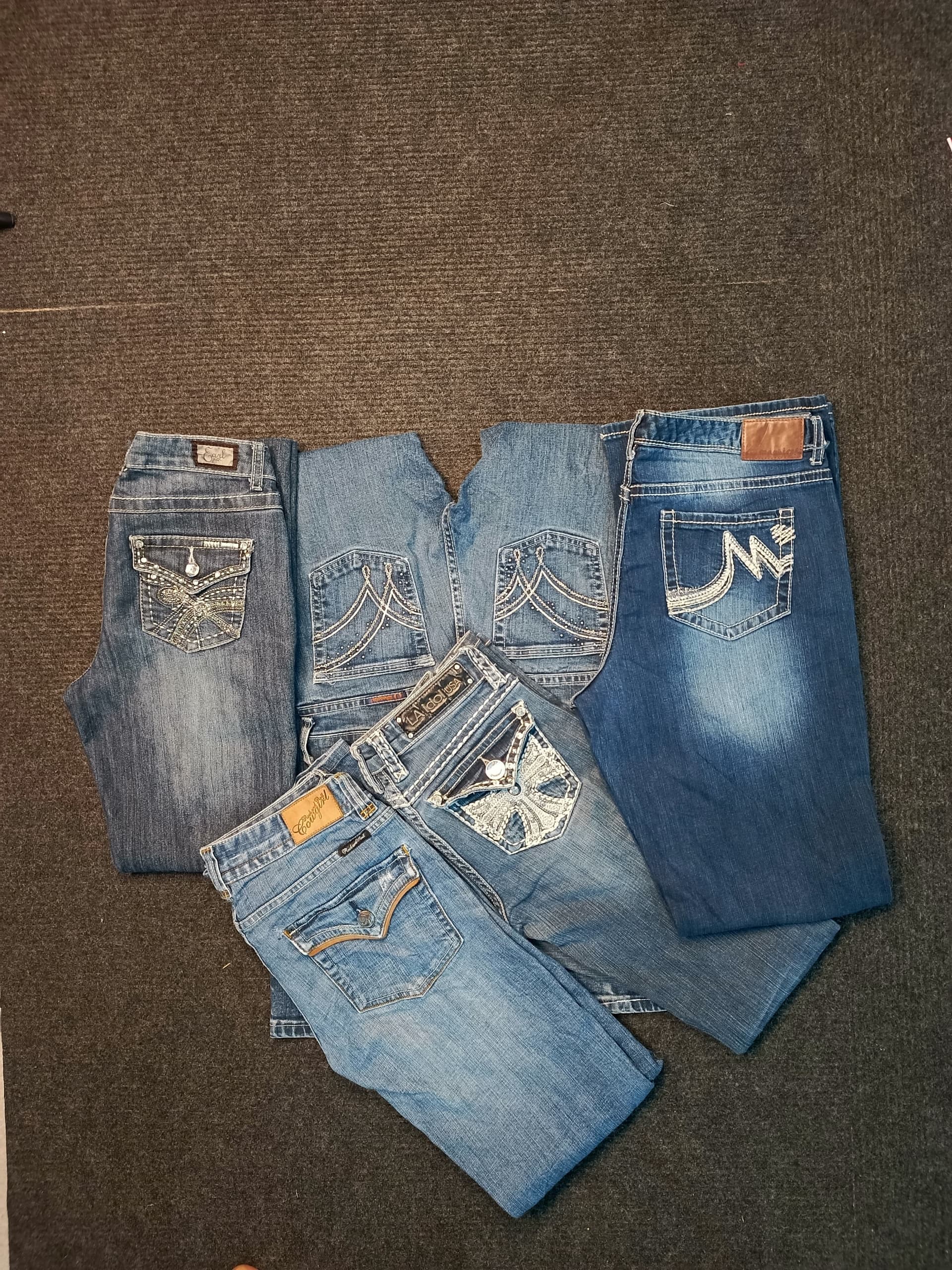 Jeans a zampa d'elefante