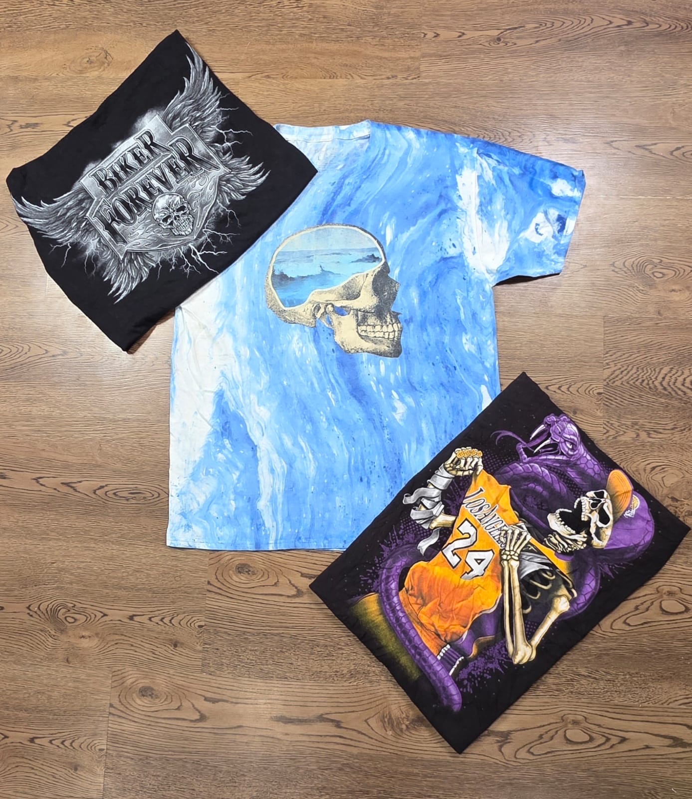 Skelettdruck T-Shirts