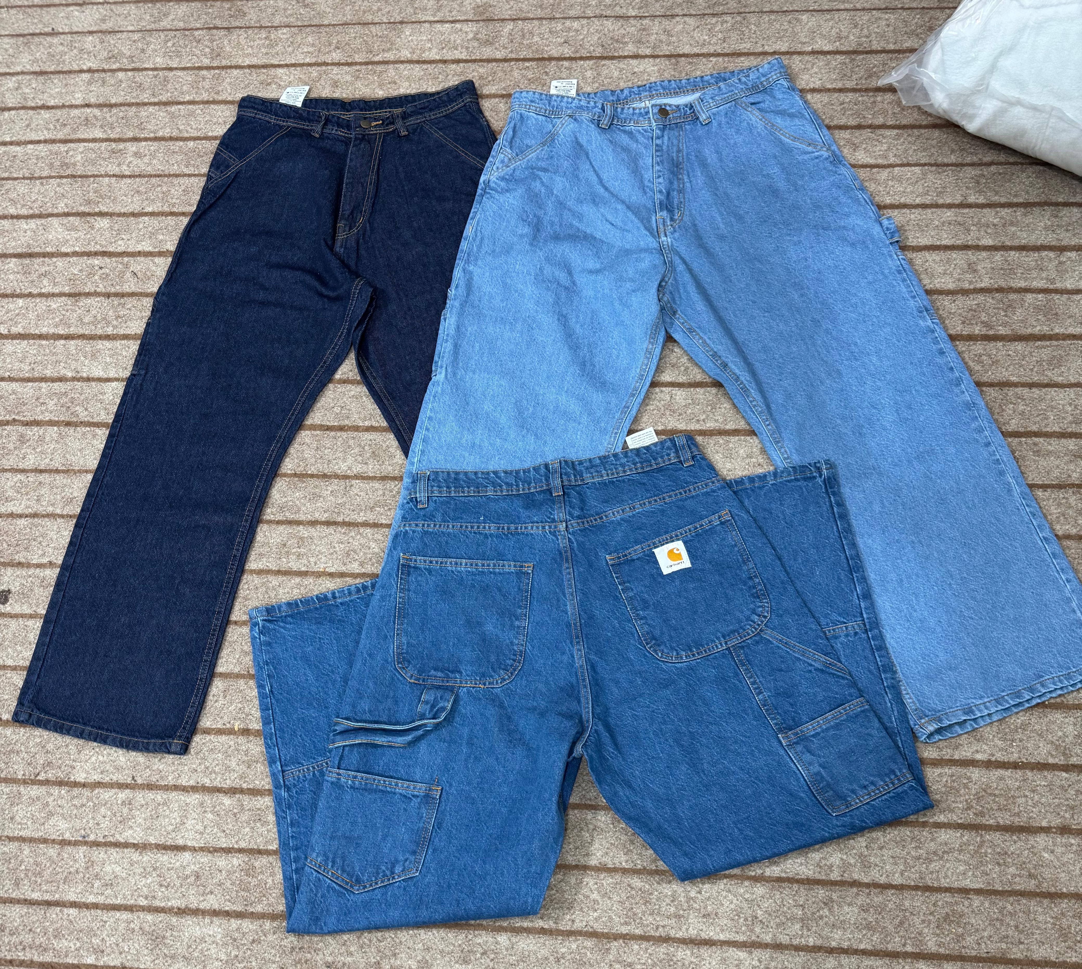 Carhartt Single Knee Rework Style Baggy Jeans