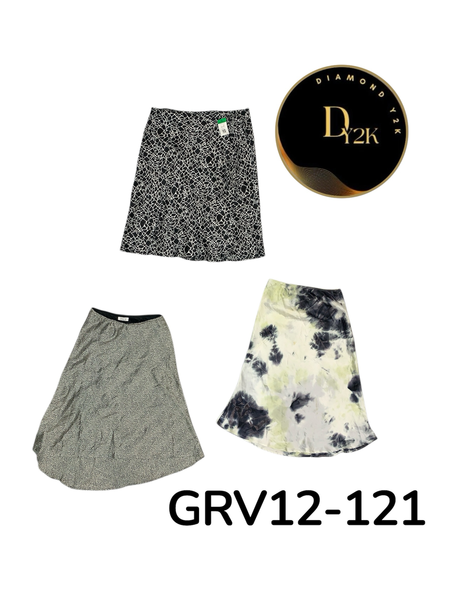 Original Y2K Polster Skirt | Fashion Archive Piece (GRV-12-121)