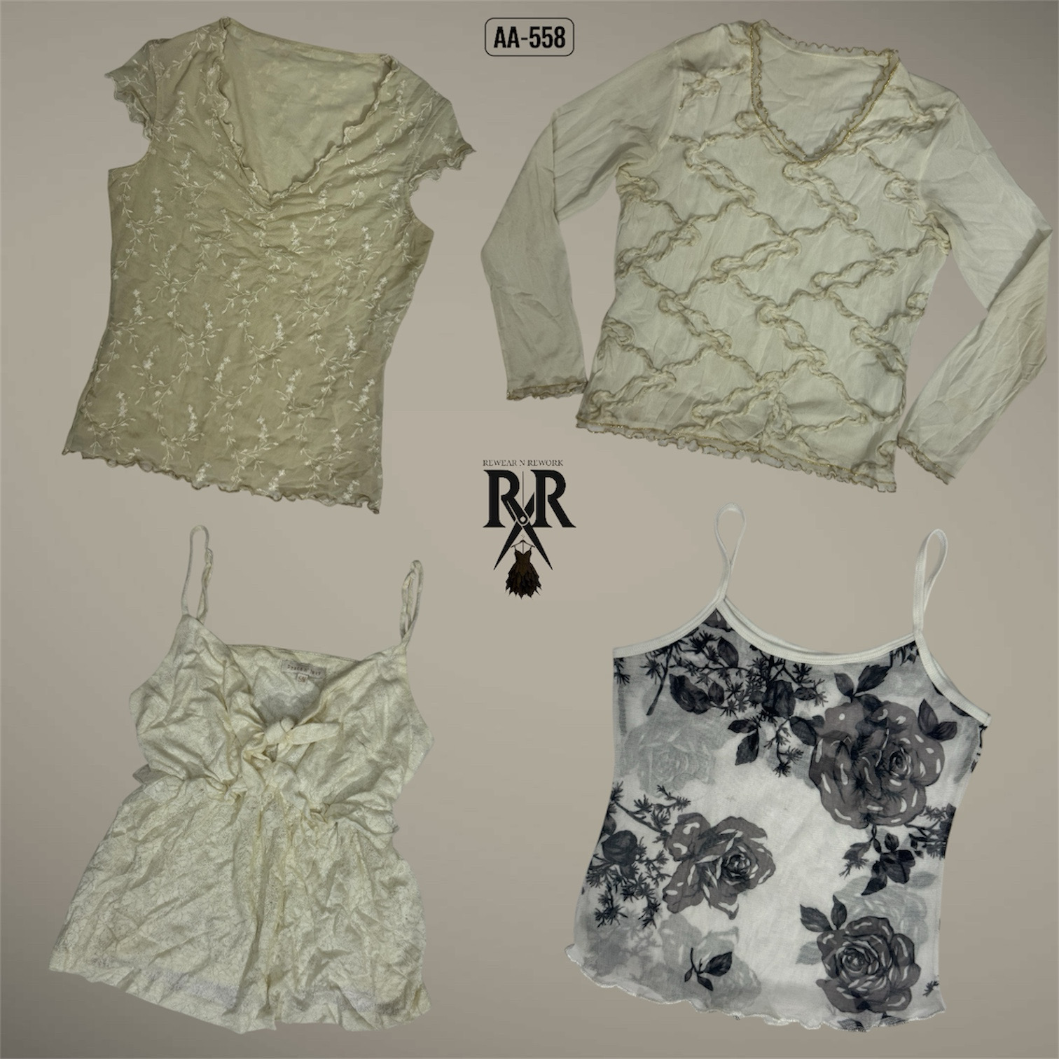 Y2K The Soft Girl Era Mix Tops (AA-558)