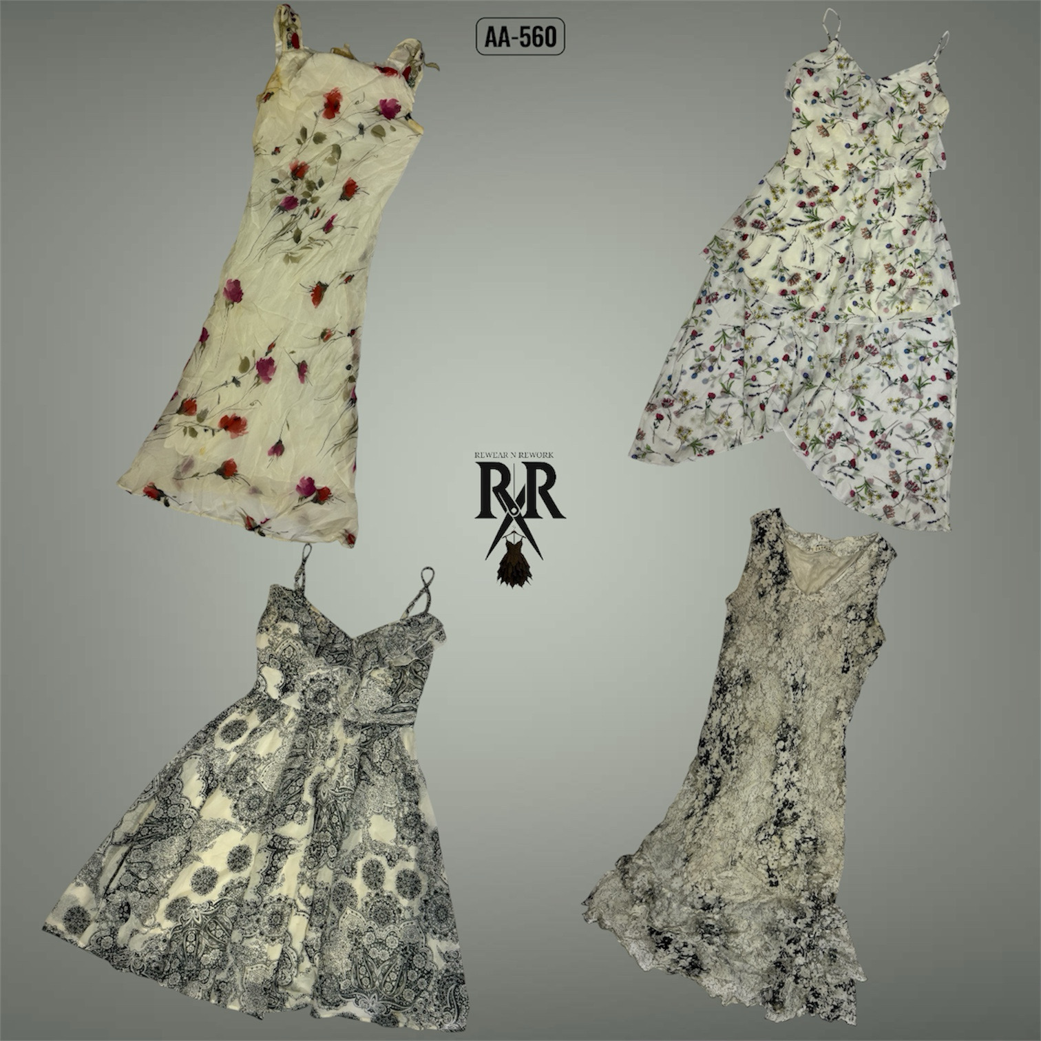 Robe d'été florale Y2K Iconic Girl (AA-560)