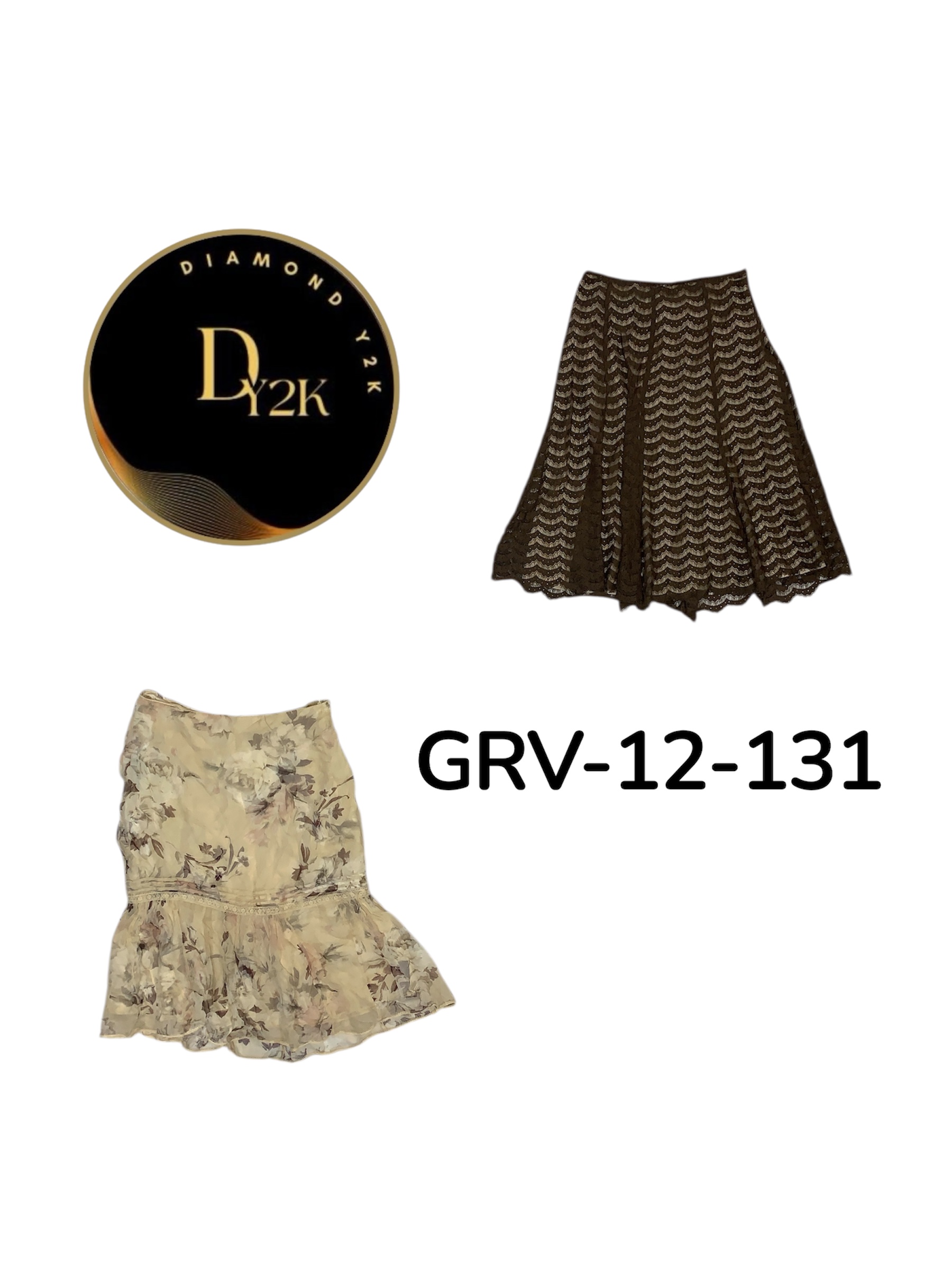 Y2K Polster Skirt – Vintage Fashion Must-Have (GRV-12-131)