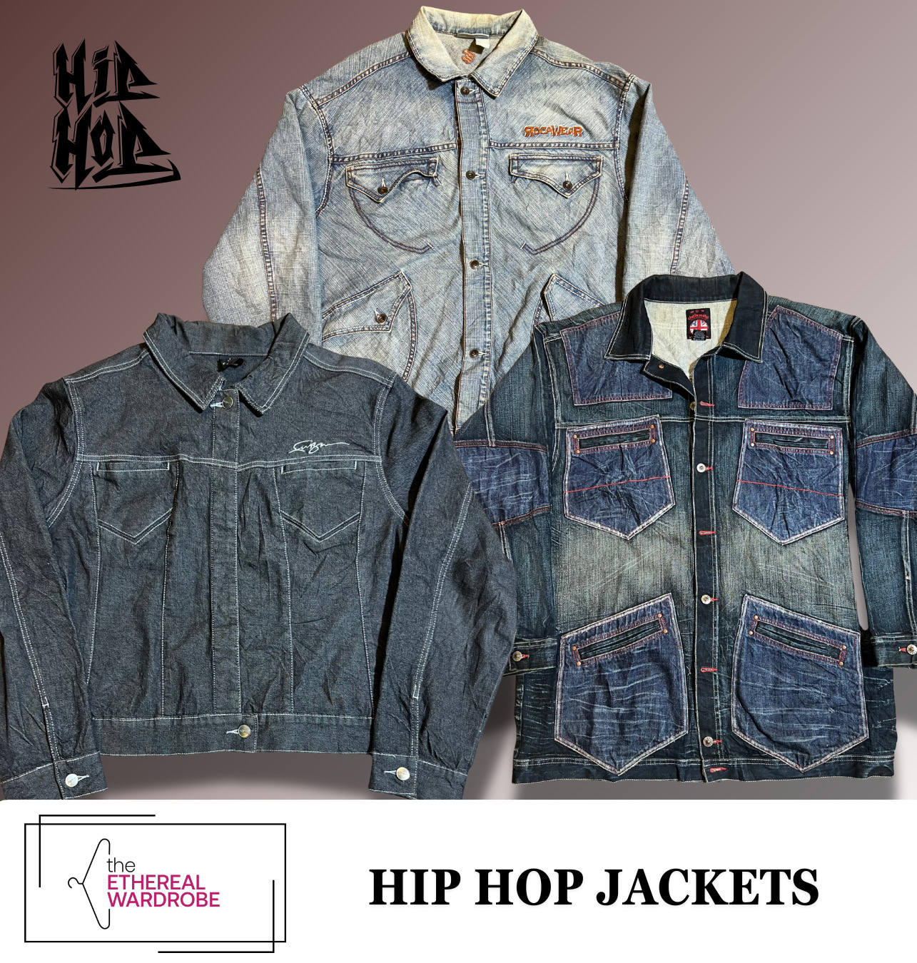 Premium Hip Hop Jackets including Akademiks, Rocawear, Southpole, FUBU and other brands