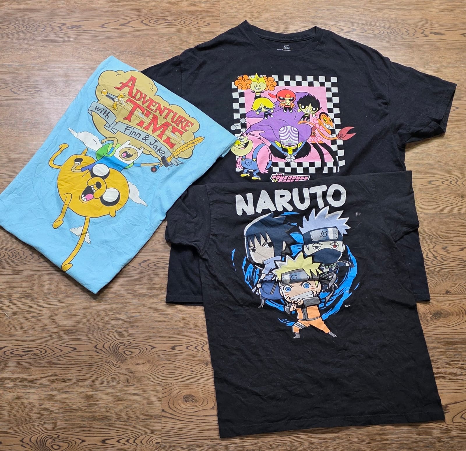 Cartoon print t-shirts
