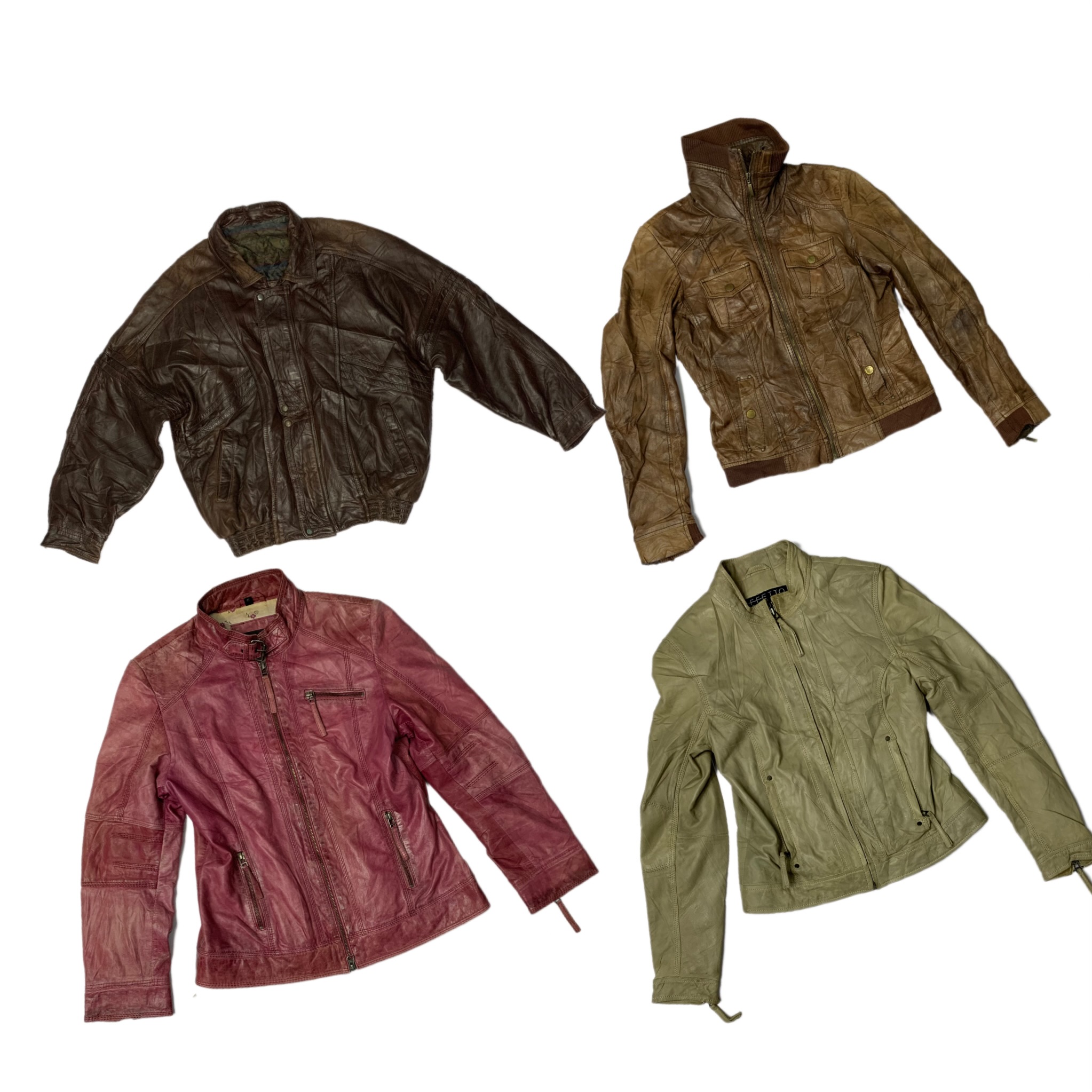 Y2K Vinatge Edgy Leather Jackets