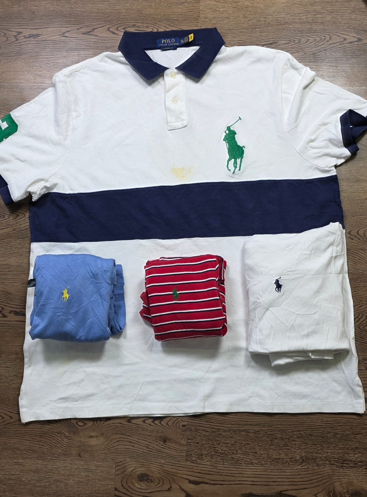 Polo Ralph Lauren collar t -shirts