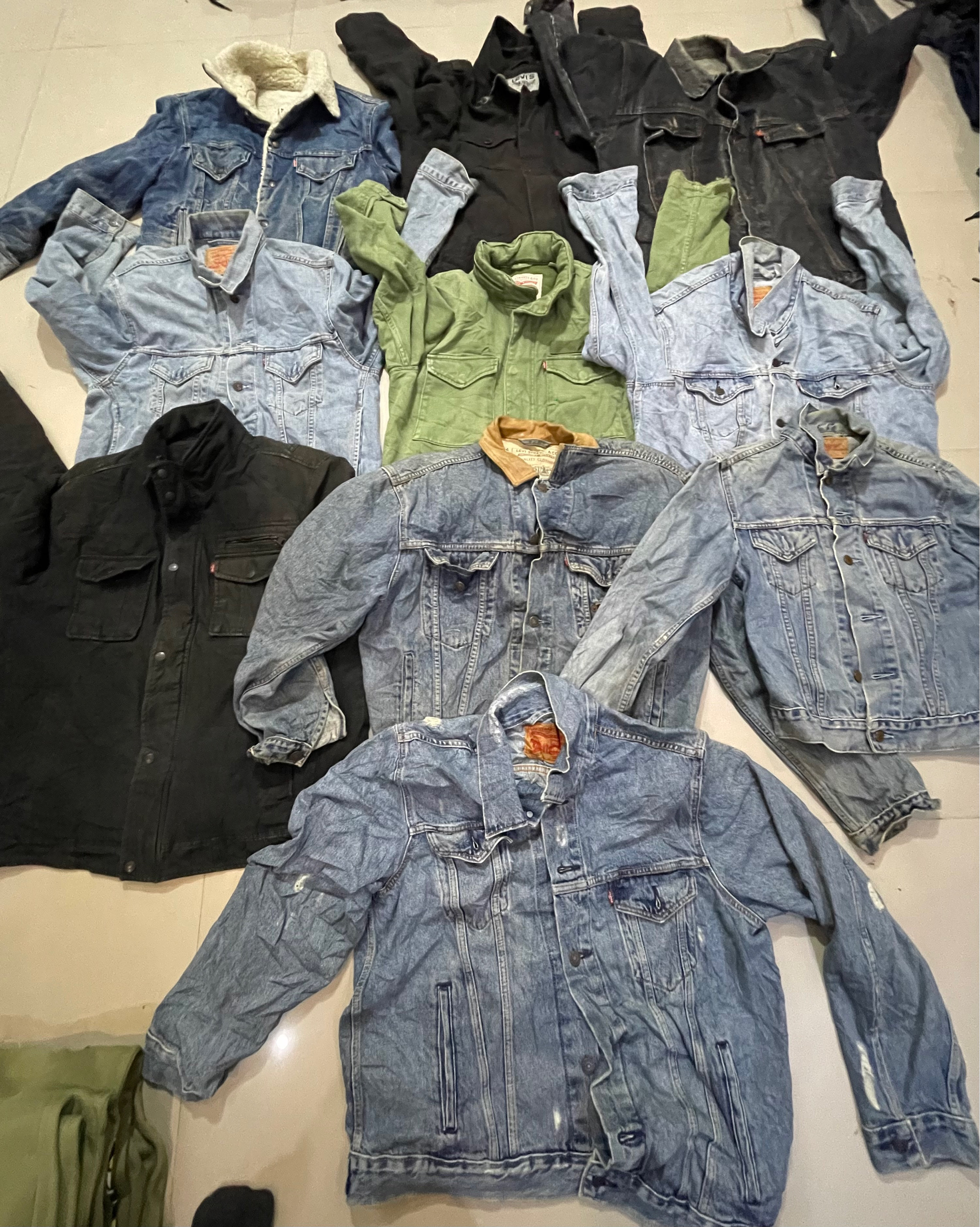 Jaquetas de denim Levis