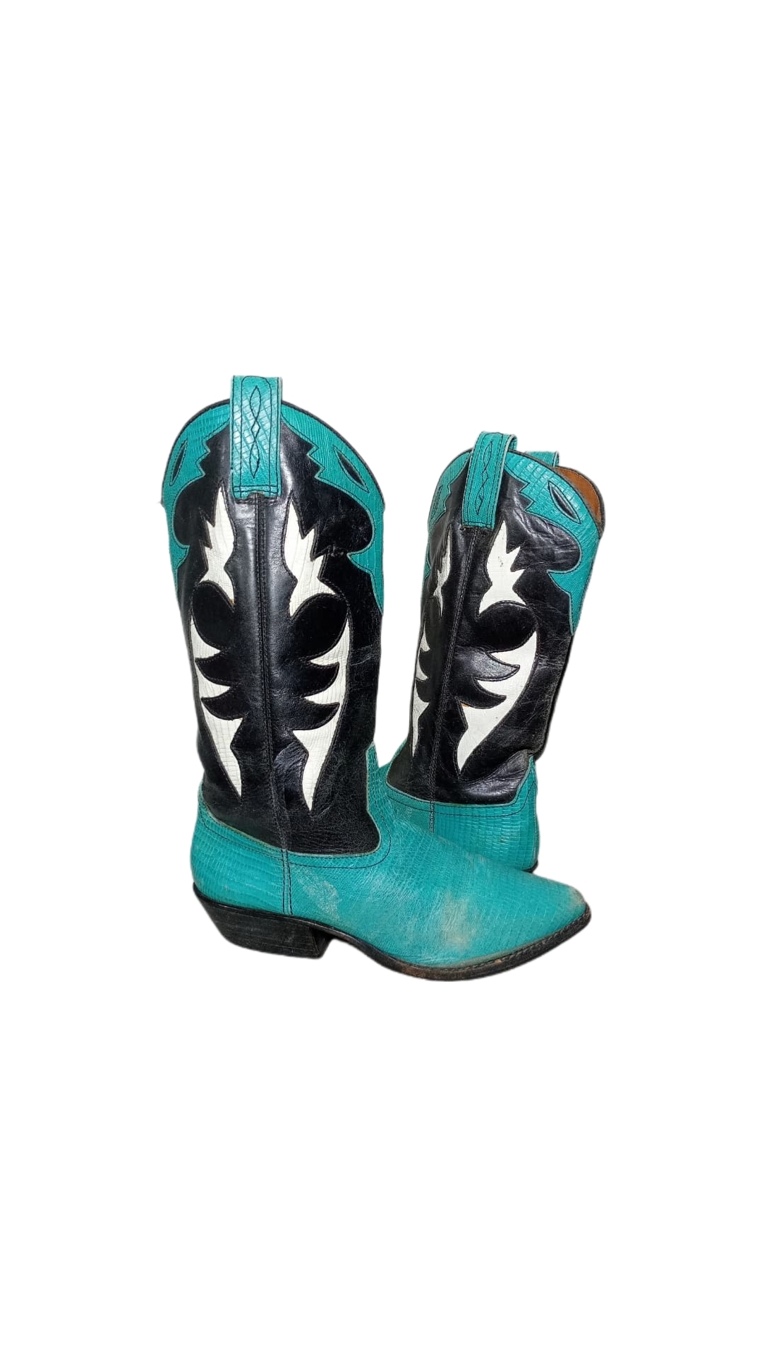 MV345# Hochwertige Vintage Cowboy Stiefel