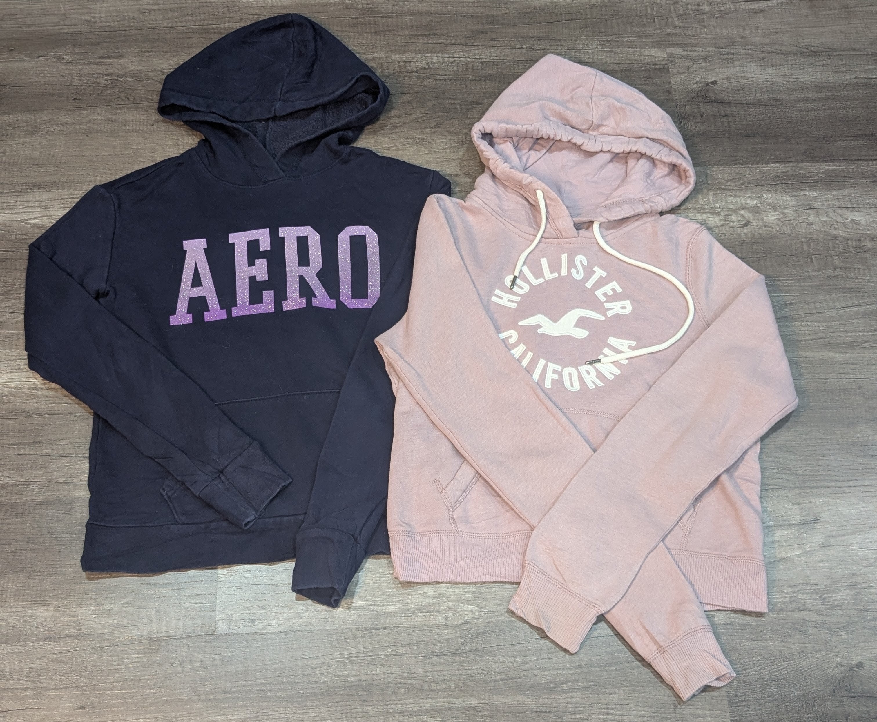 1479 - American Eagle, Aeropostale, Hollister, Abecrombie カジュアルおよびジッパーフーディ