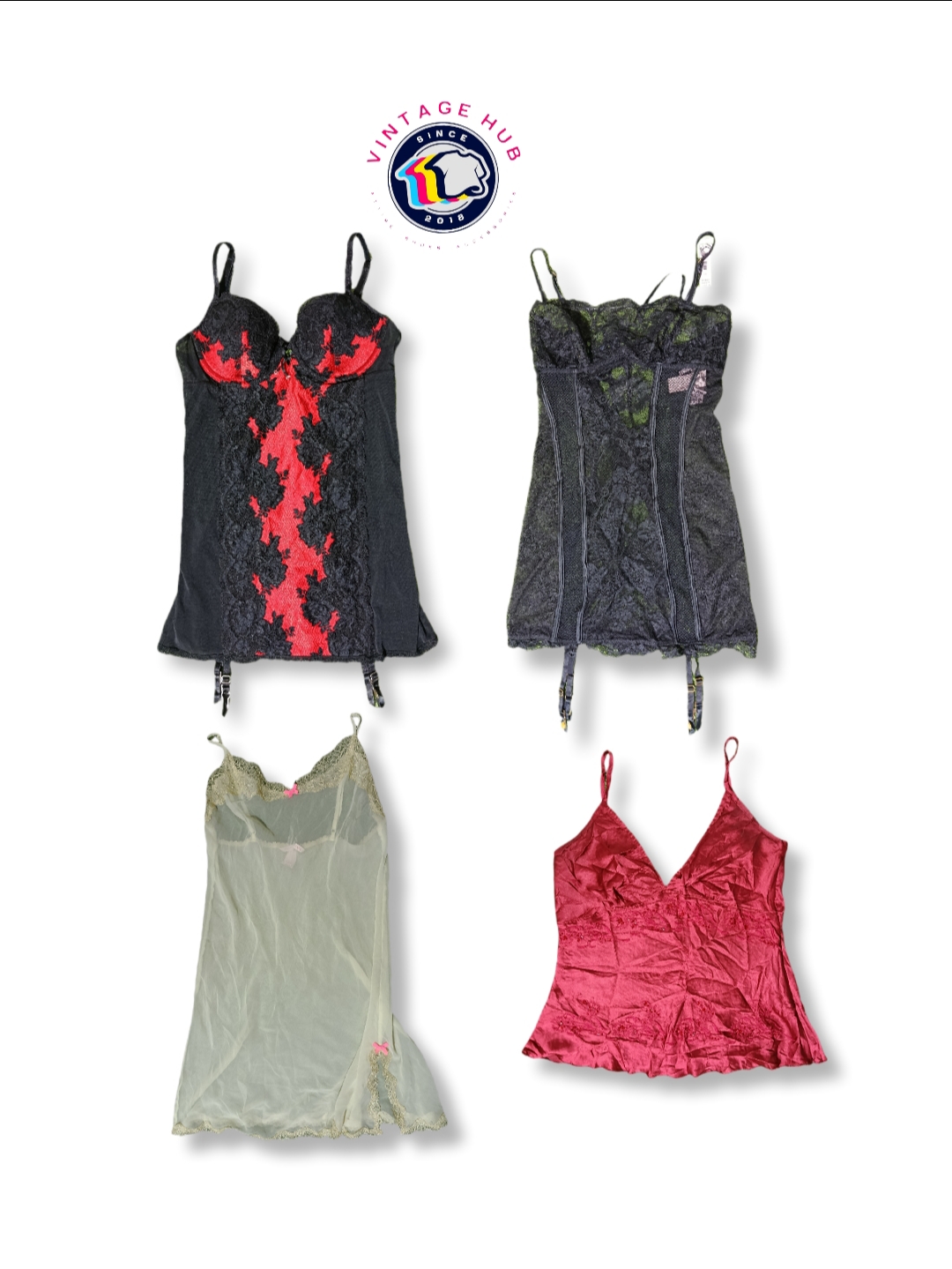 Y2K Baby Doll Slip Lingerie