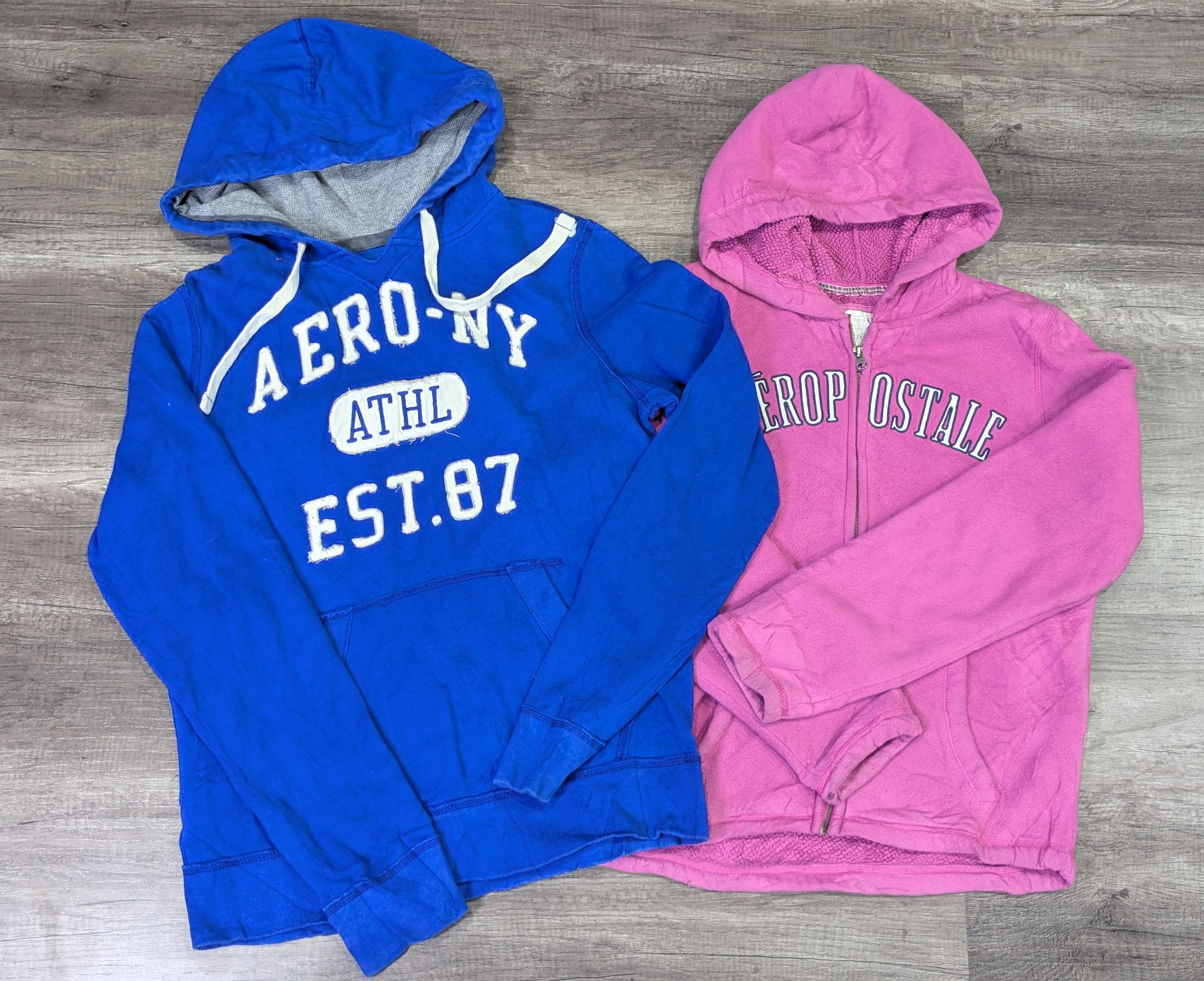 1490 - American Eagle、Hollister、Aeropostale & Abercrombie カジュアル & ジップフーディ