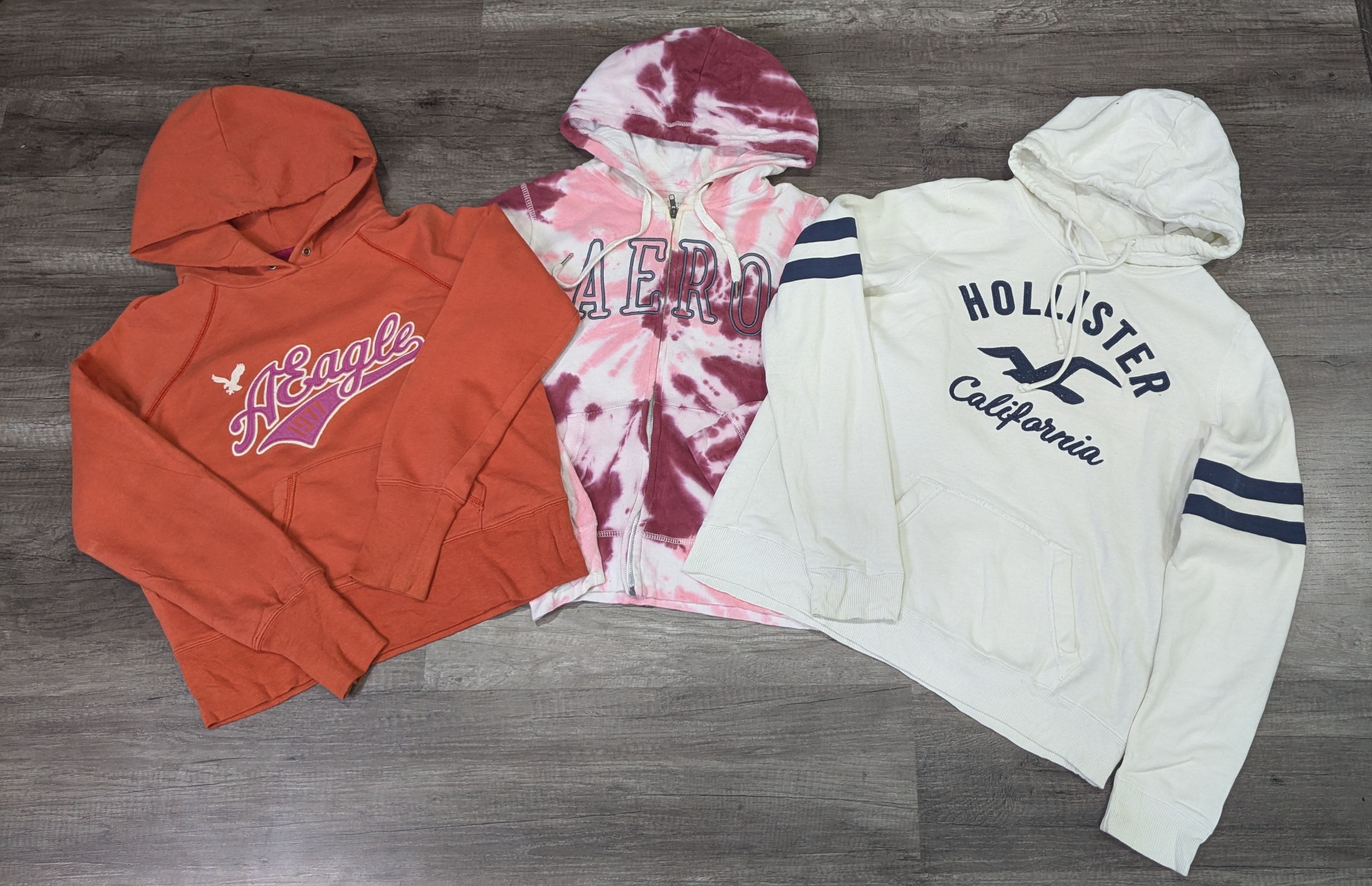 1492 - American Eagle, Hollister, Aeropostale & Abercrombie カジュアル＆ジップフーディ