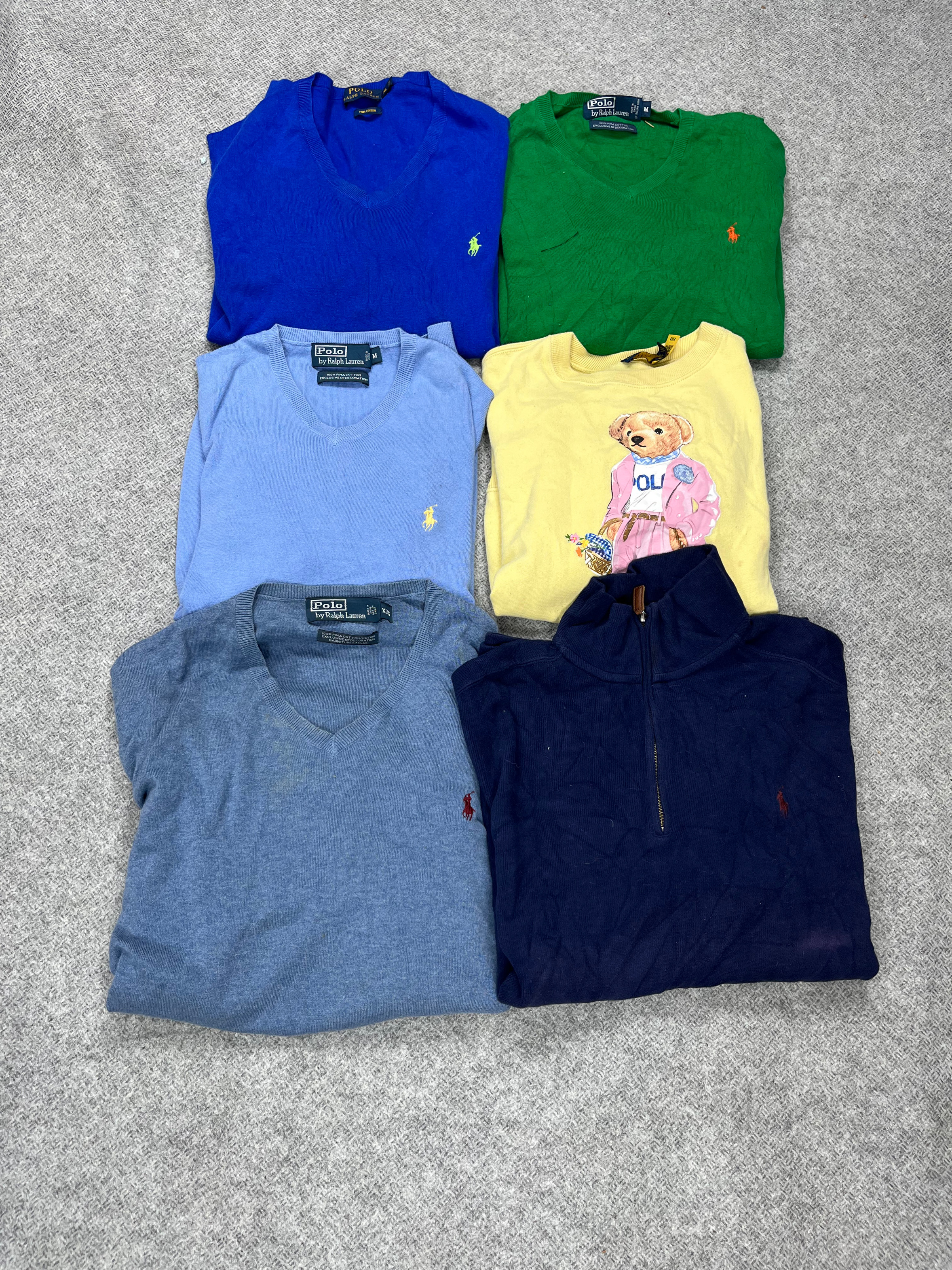 Ralph Lauren Sweatshirt,1/4 Zip & Full Zip Styles bundle – RF#0029