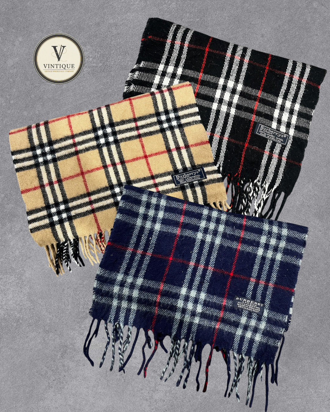 ヴィンテージ バーバリー スカーフ - 121725