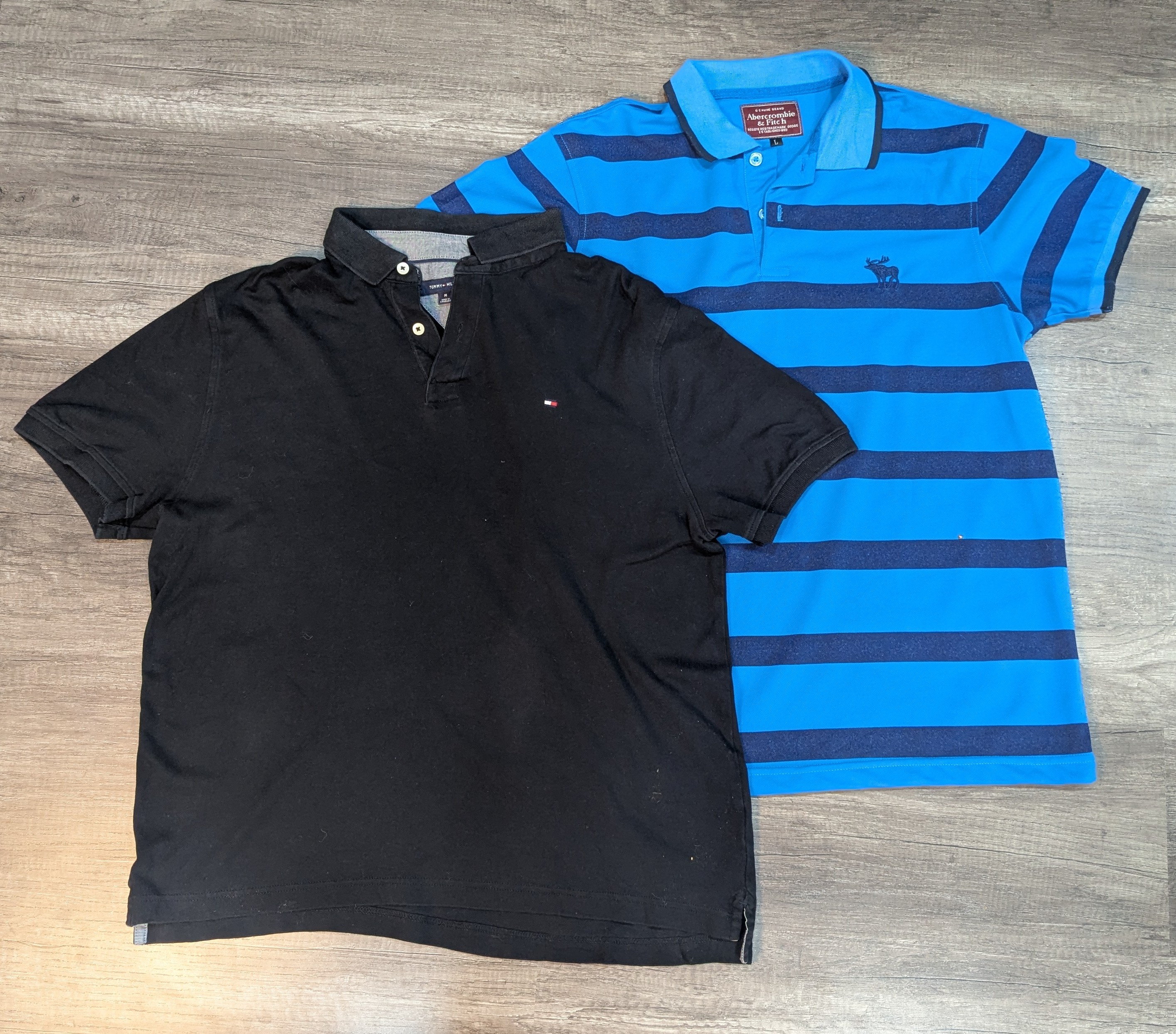 1497 - Nike, Abercrombie, Tommy Hilfiger, Puma & Hollister プレーン & ストライプ Tシャツ