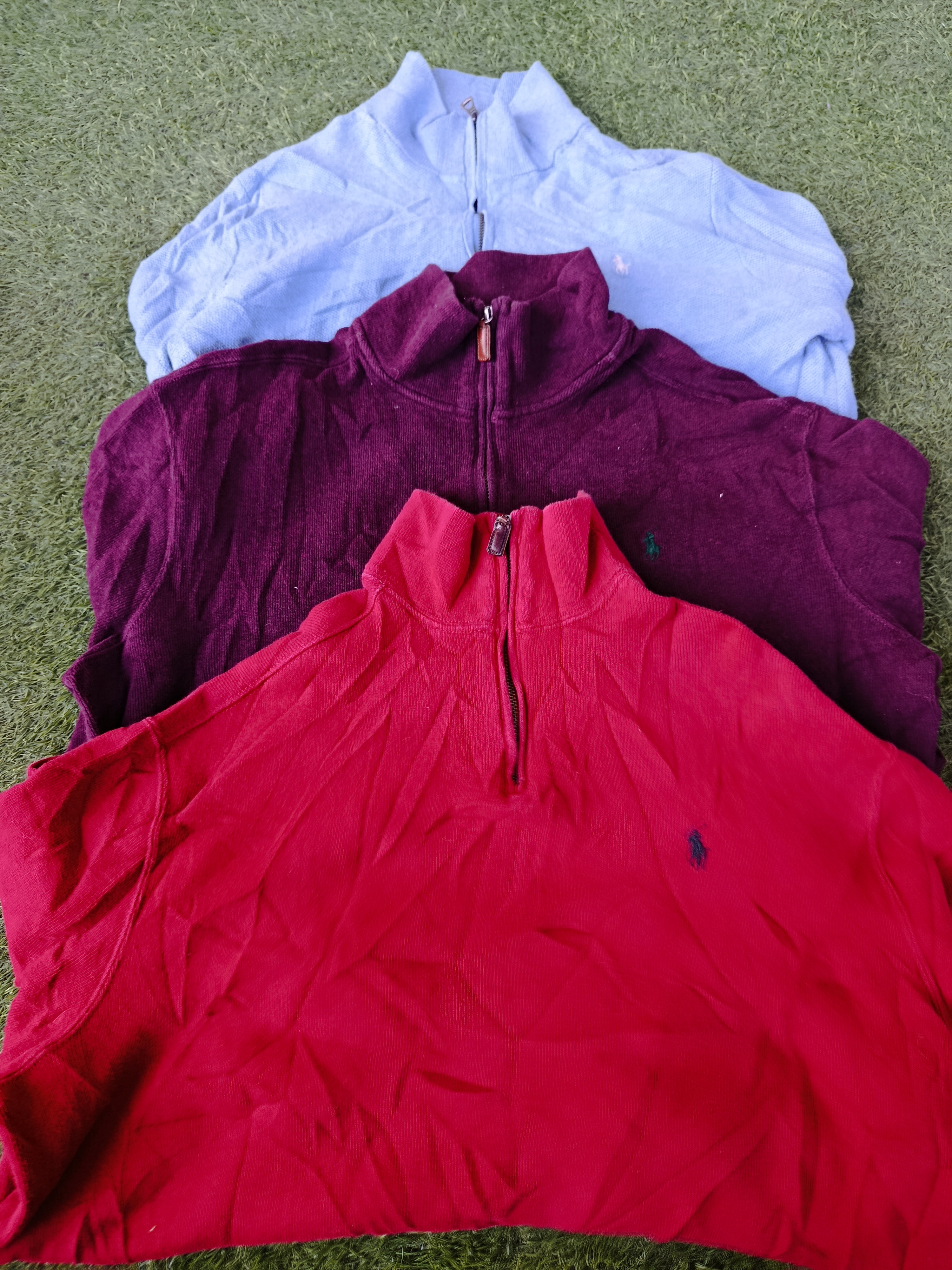 ラルフ・ローレン 1/4ジップ 5ピース (3704)