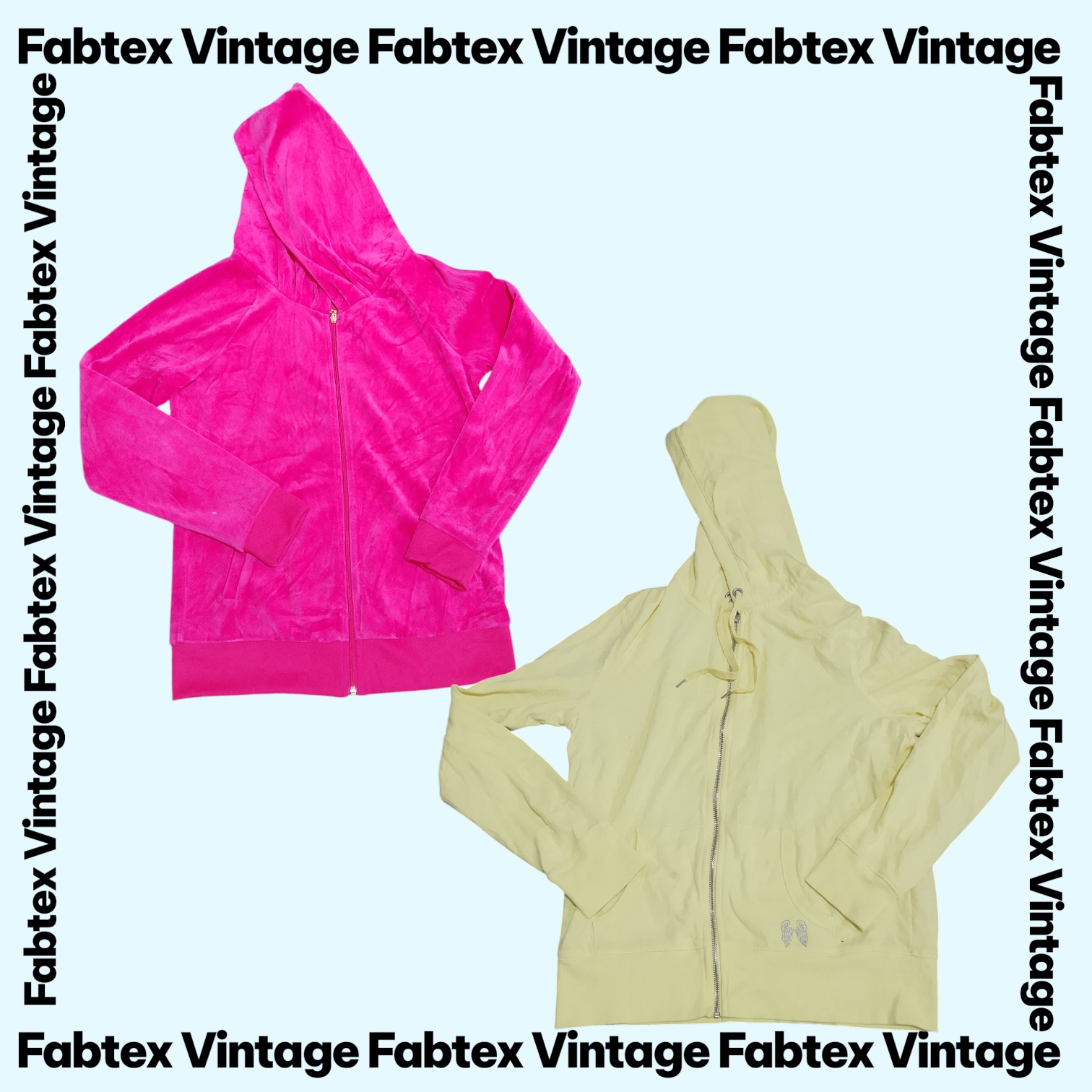 (FV-801) Juicy couture & Victoria secret Track Jackets Back Embellished Details