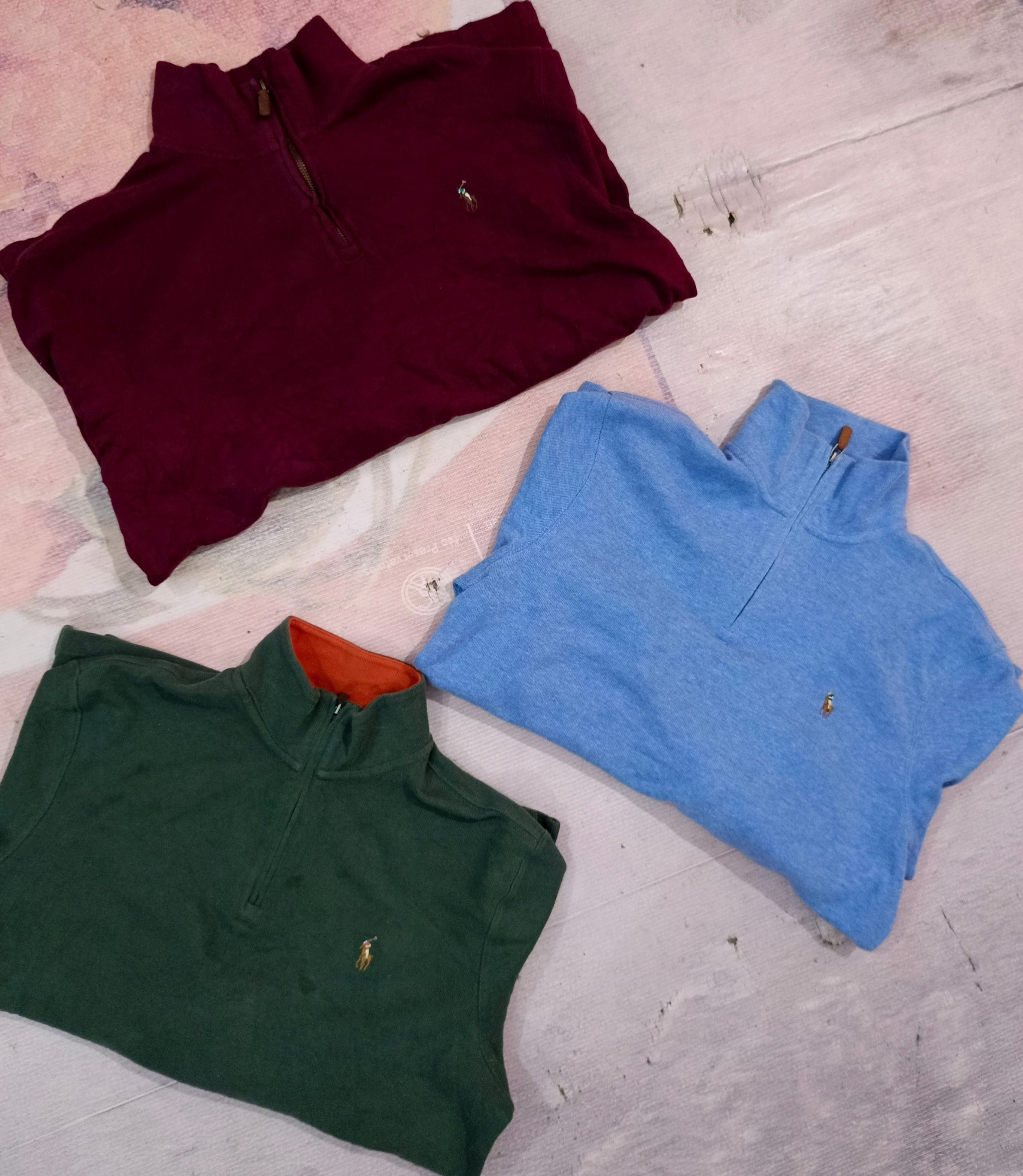 POLO RALPH LAUREN HALF ZIP SWEATER 20PCS