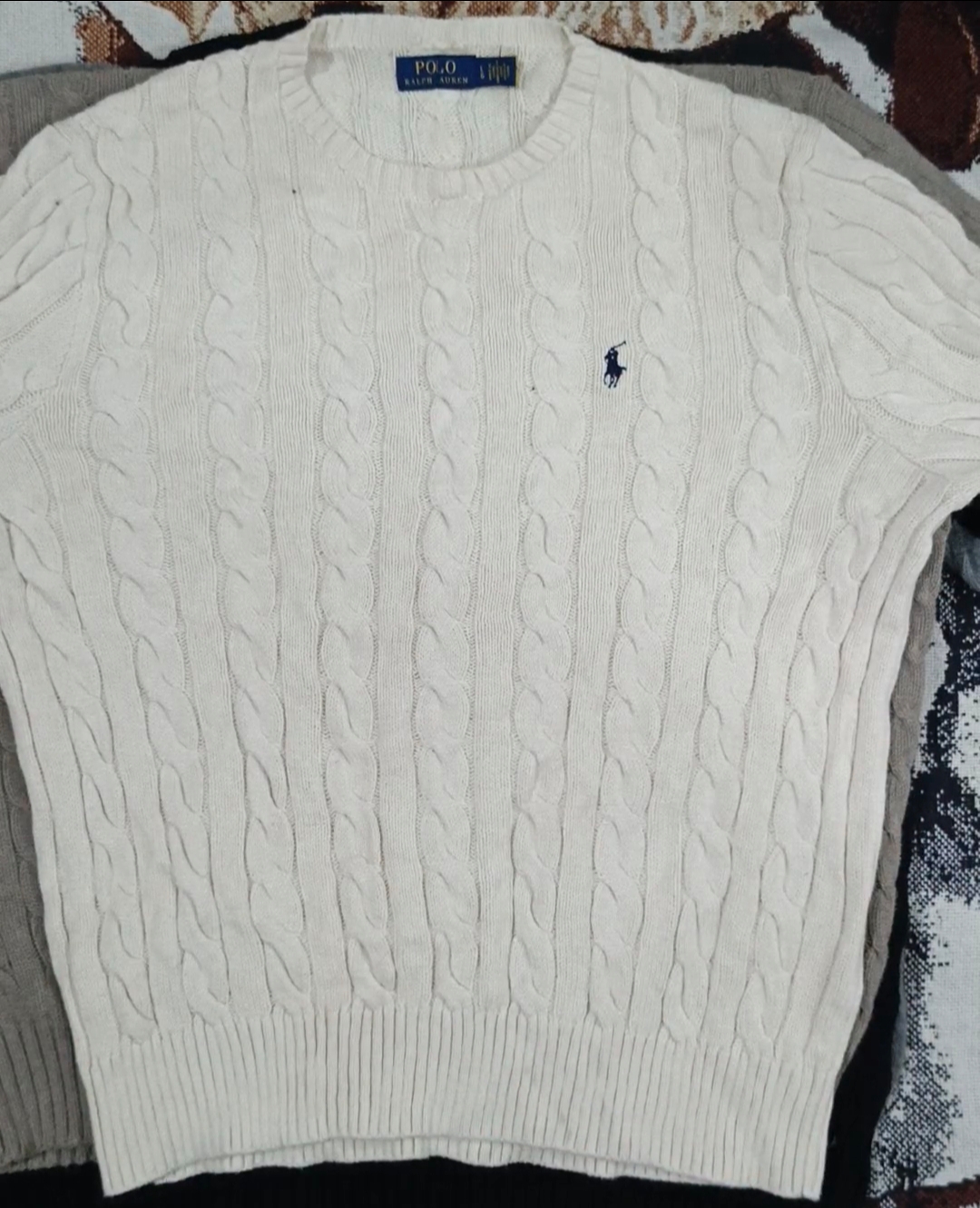 POLO RALPH LAUREN CABLE KNIT 5PCS