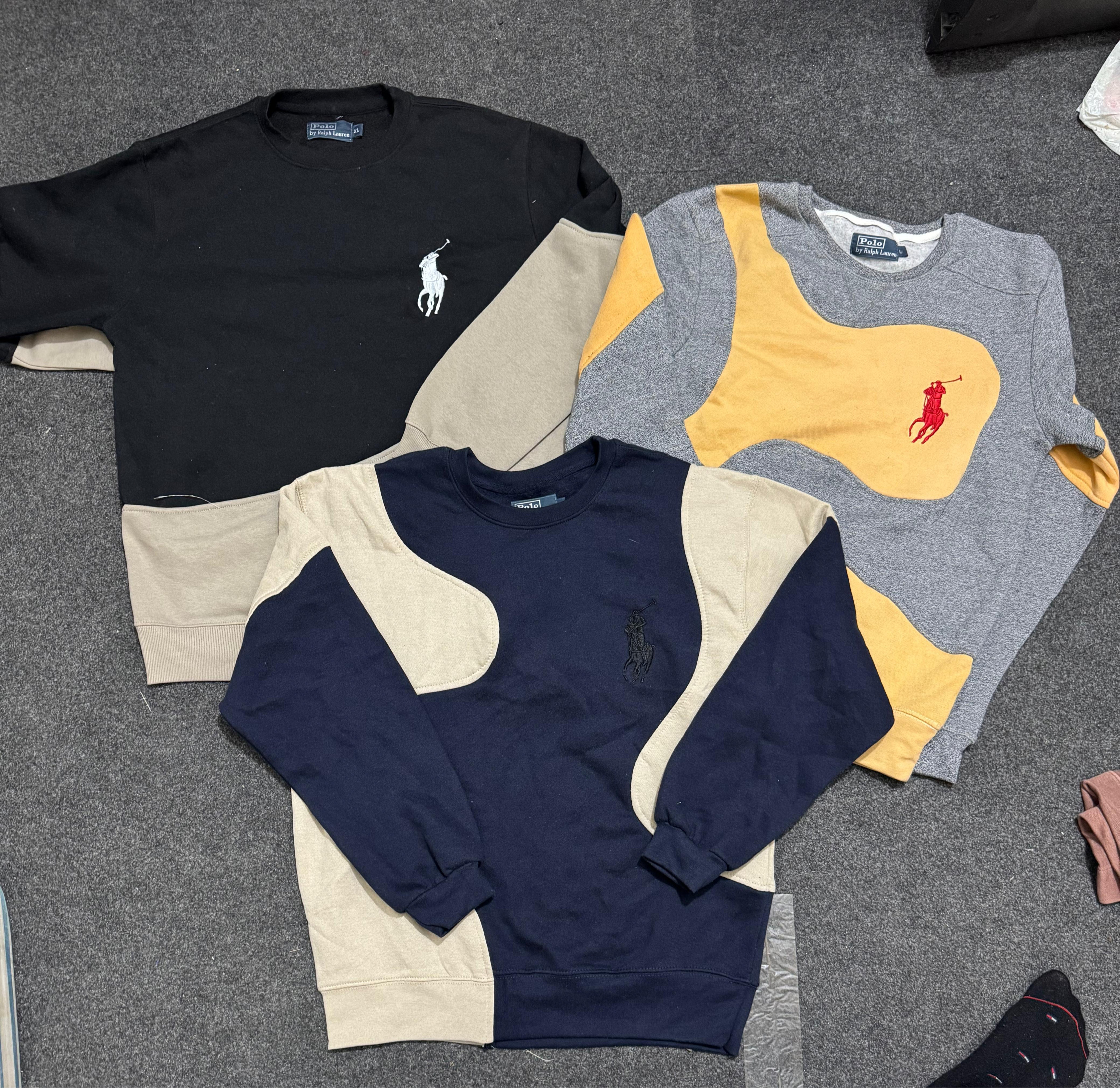Polo Rework Style Crewneck Sweatshirts