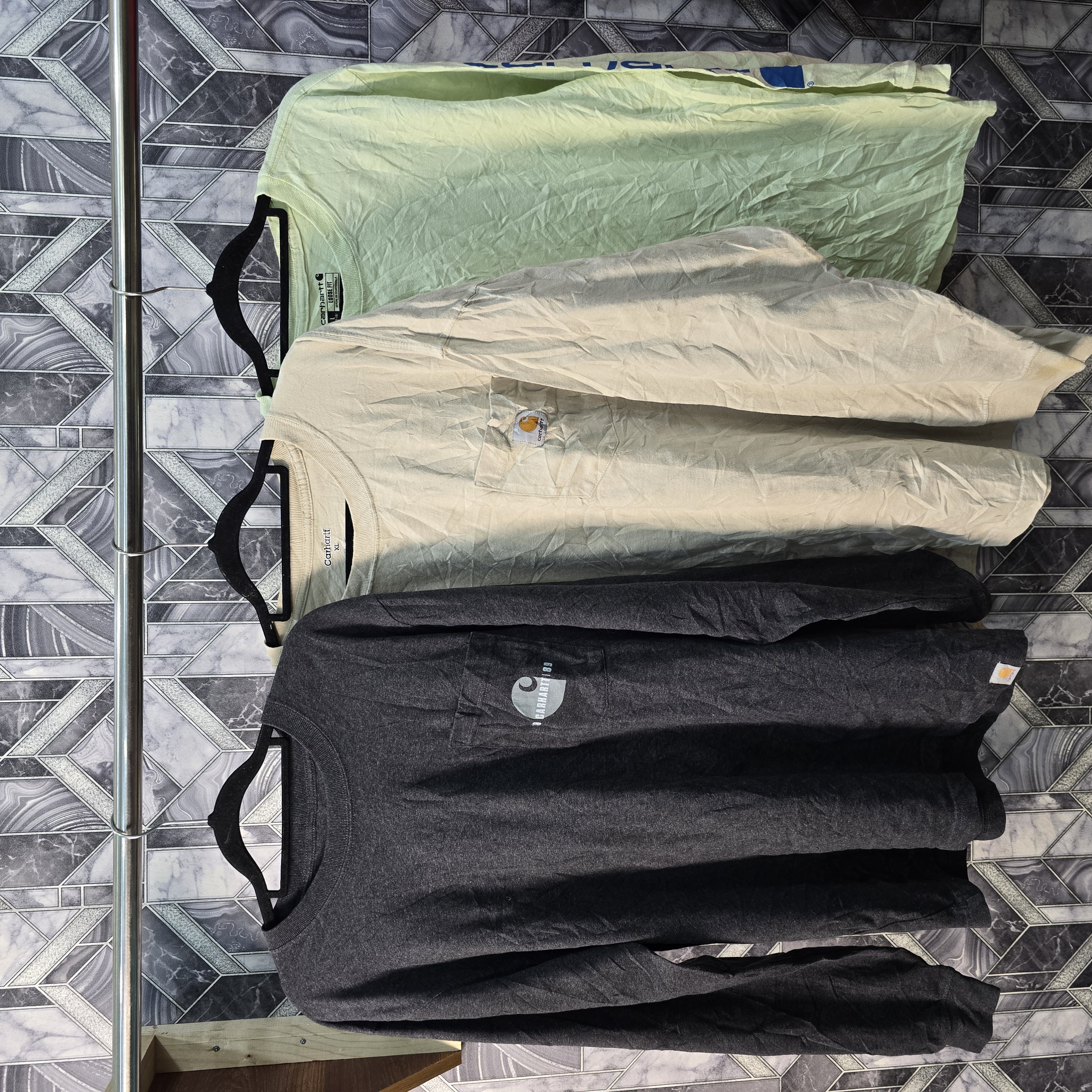 AVG-0053 Camisetas de Manga Longa Carhartt