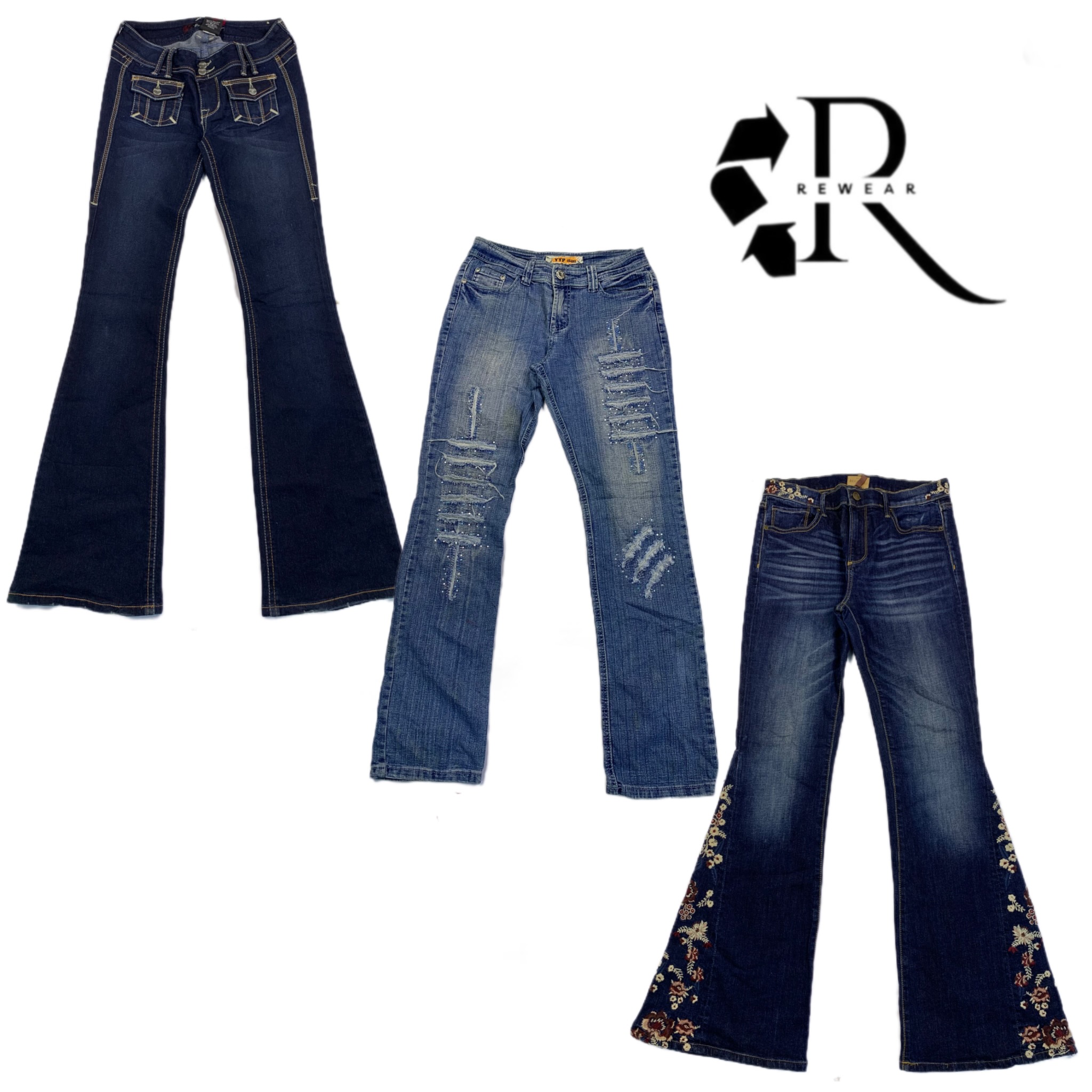 Y2K Britney Era Girl Denim Jeans RW-1393