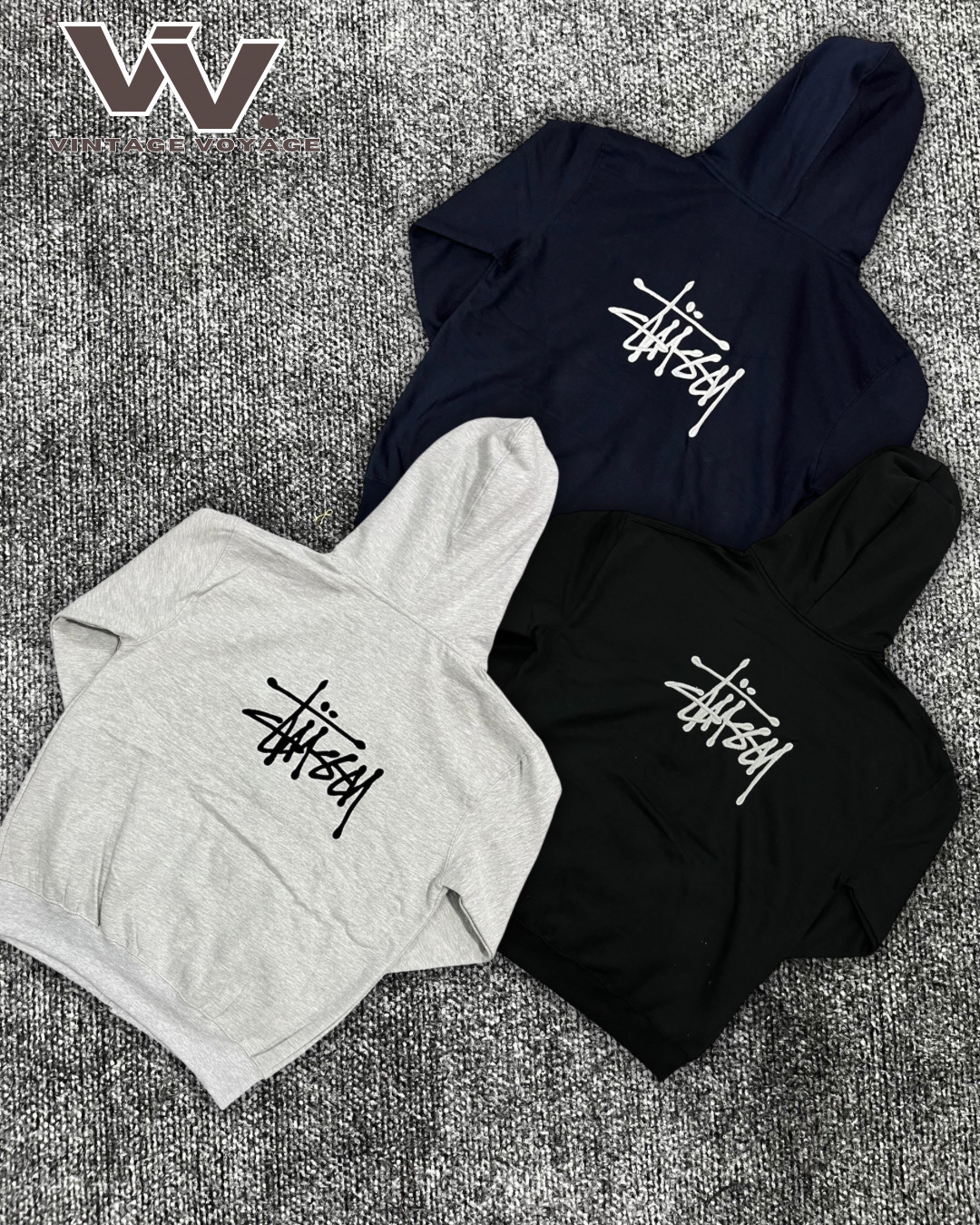 Stussy reworked style mix colour zipper hoodies #1712
