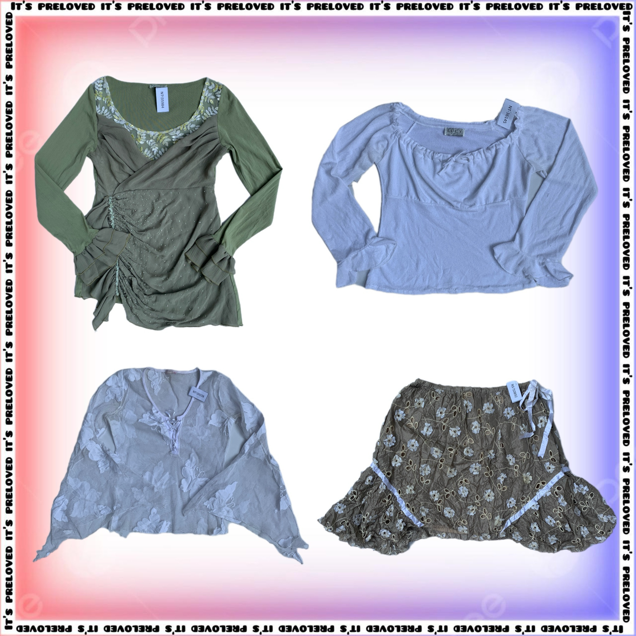 Natural Wander Edit - Tops, Dresses, Skirts (SS-1732)