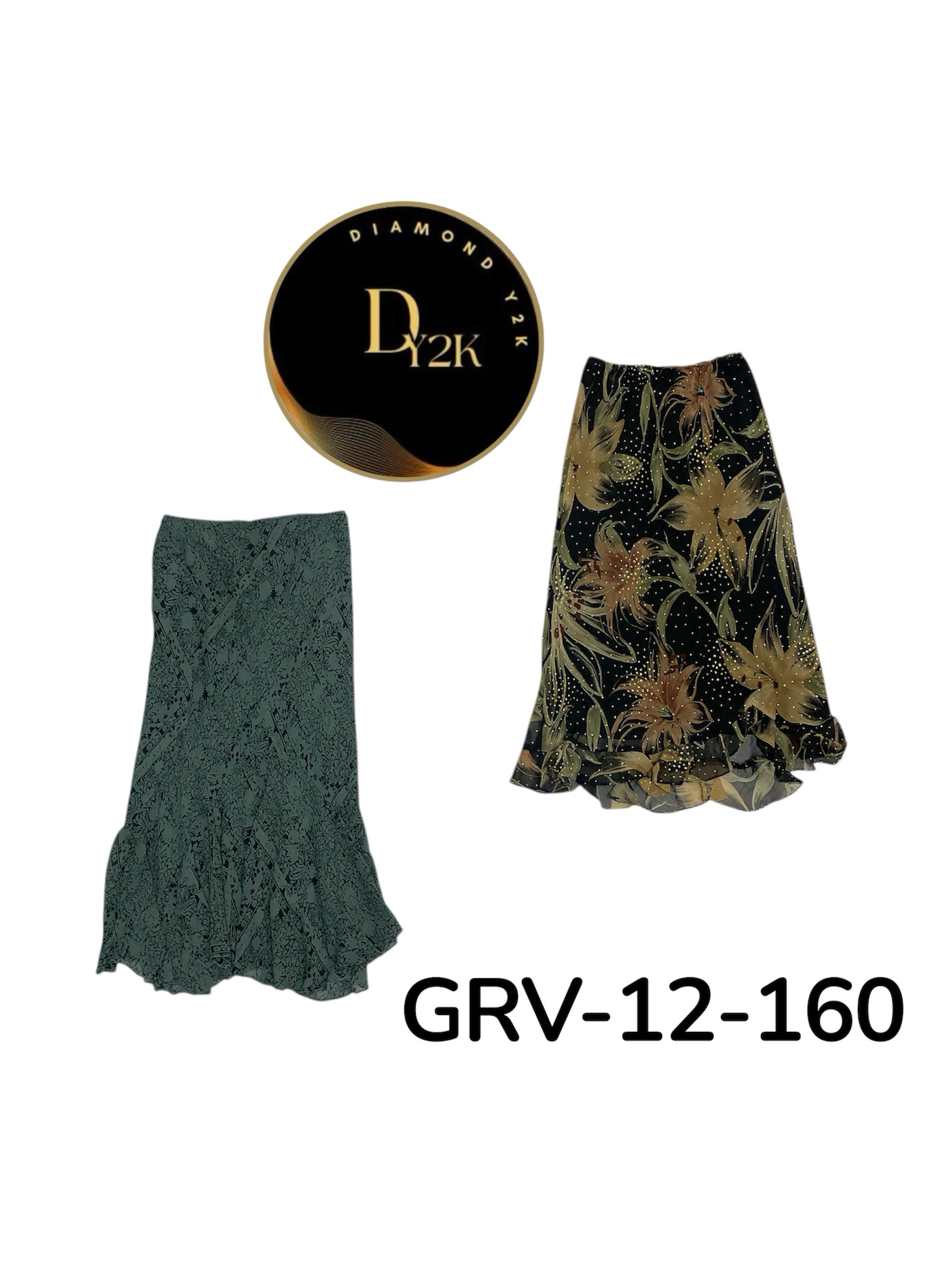 Y2K Mini/Maxi Polyester Skirt – Iconic 2000s Trend (GRV-12-160)