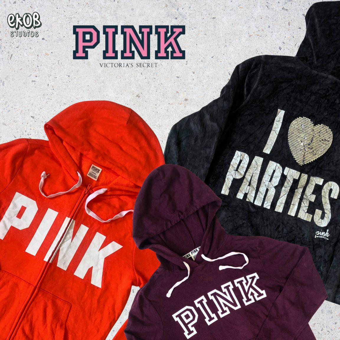Pink by Victoria’s Secret (Ensemble de sweat-shirts et de hoodies)