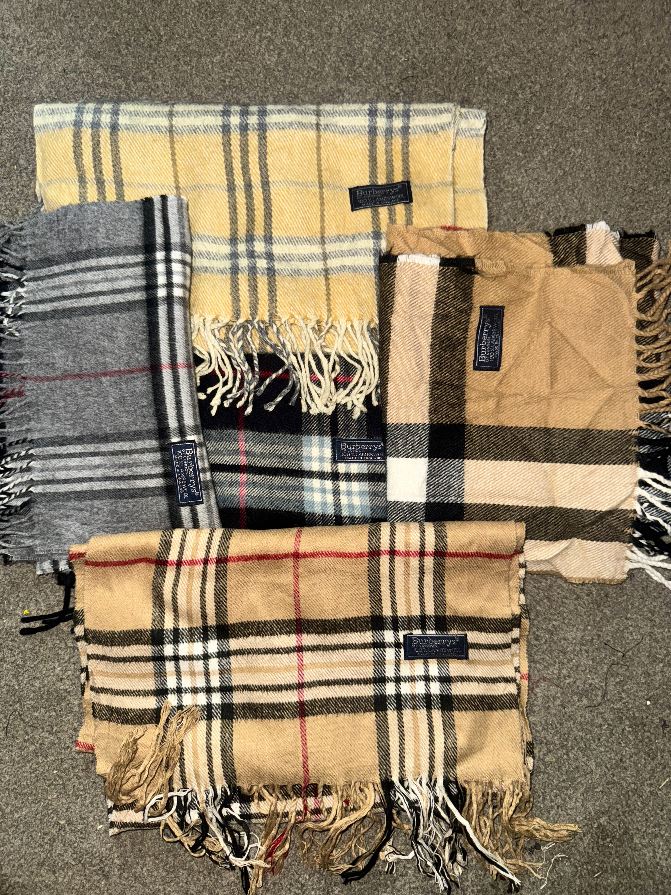 Burberry scarves 🧣