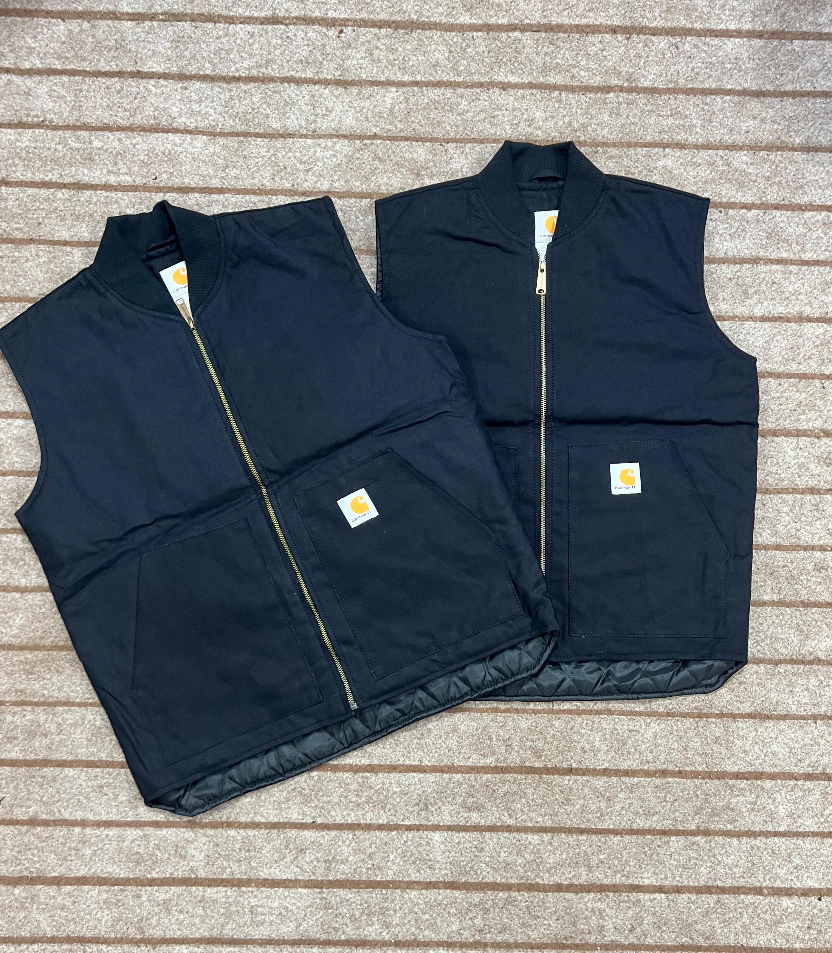 Carhartt Reworked Style Black Gilets