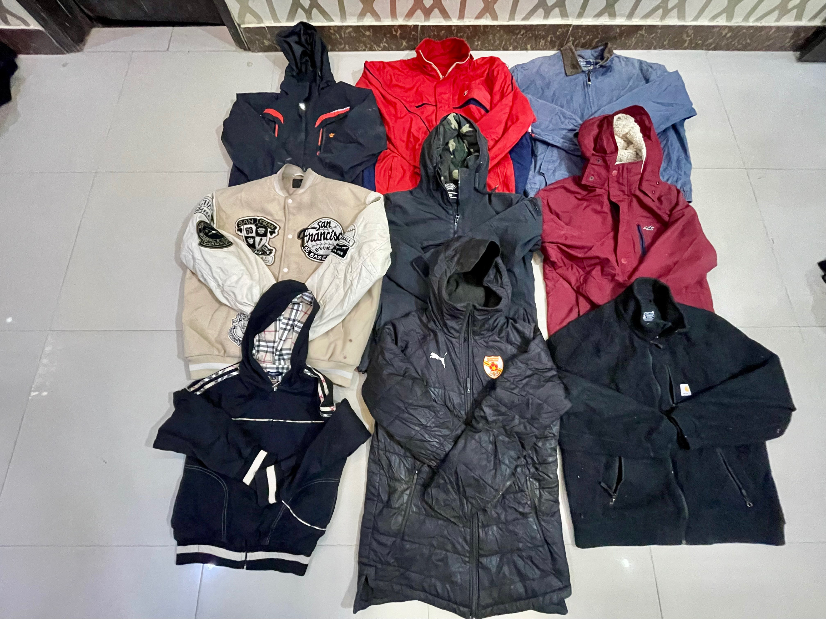 ヴィンテージジャケットをミックスする