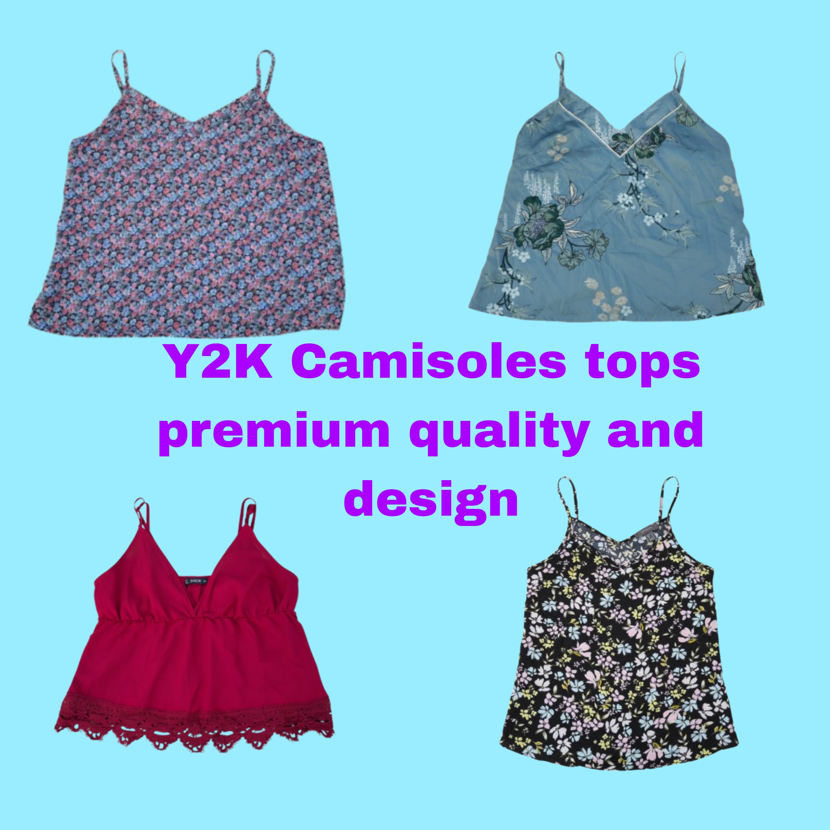 Y2k camisoles women