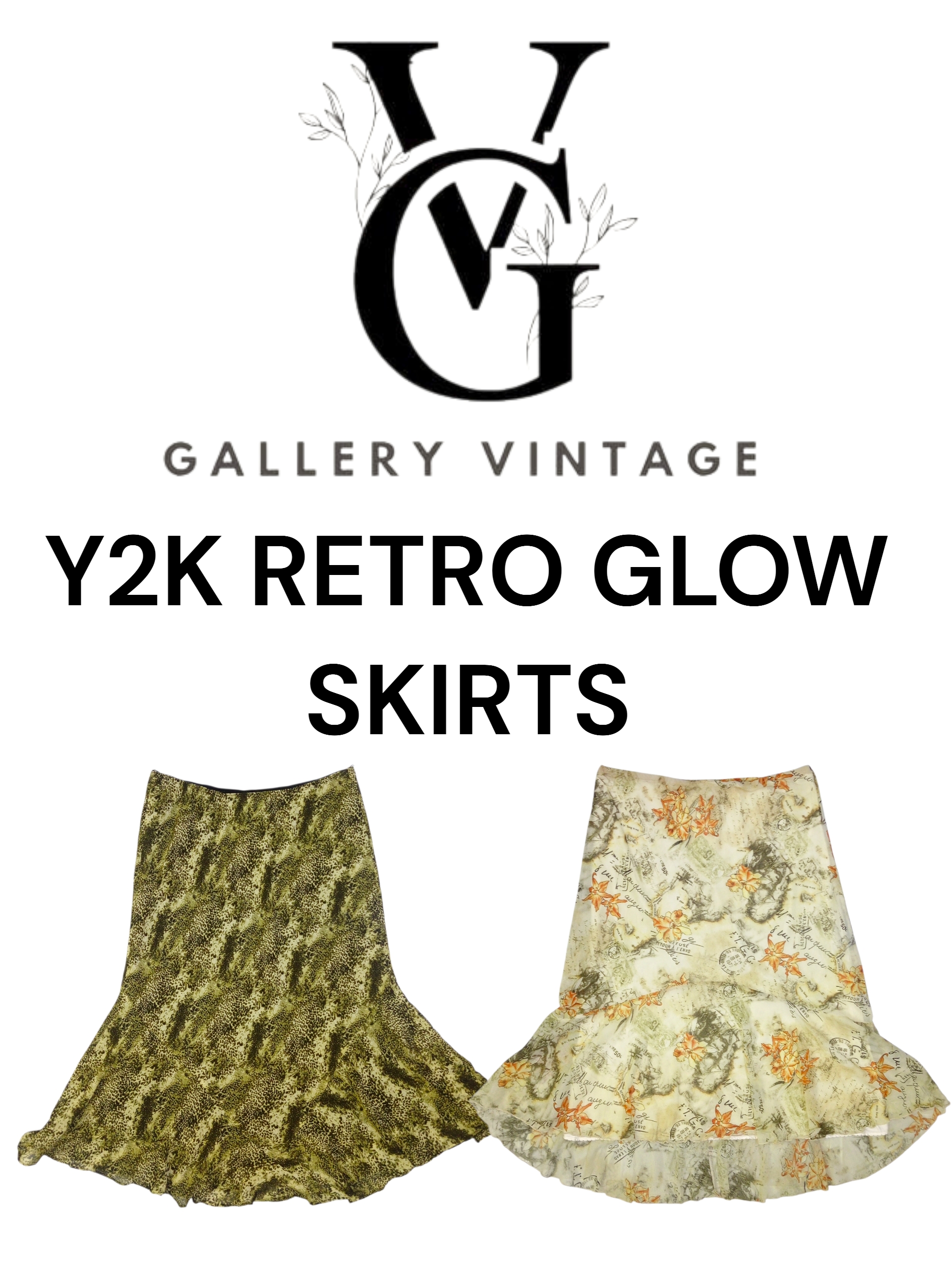 Y2K RETRO GLOW RÖCKE