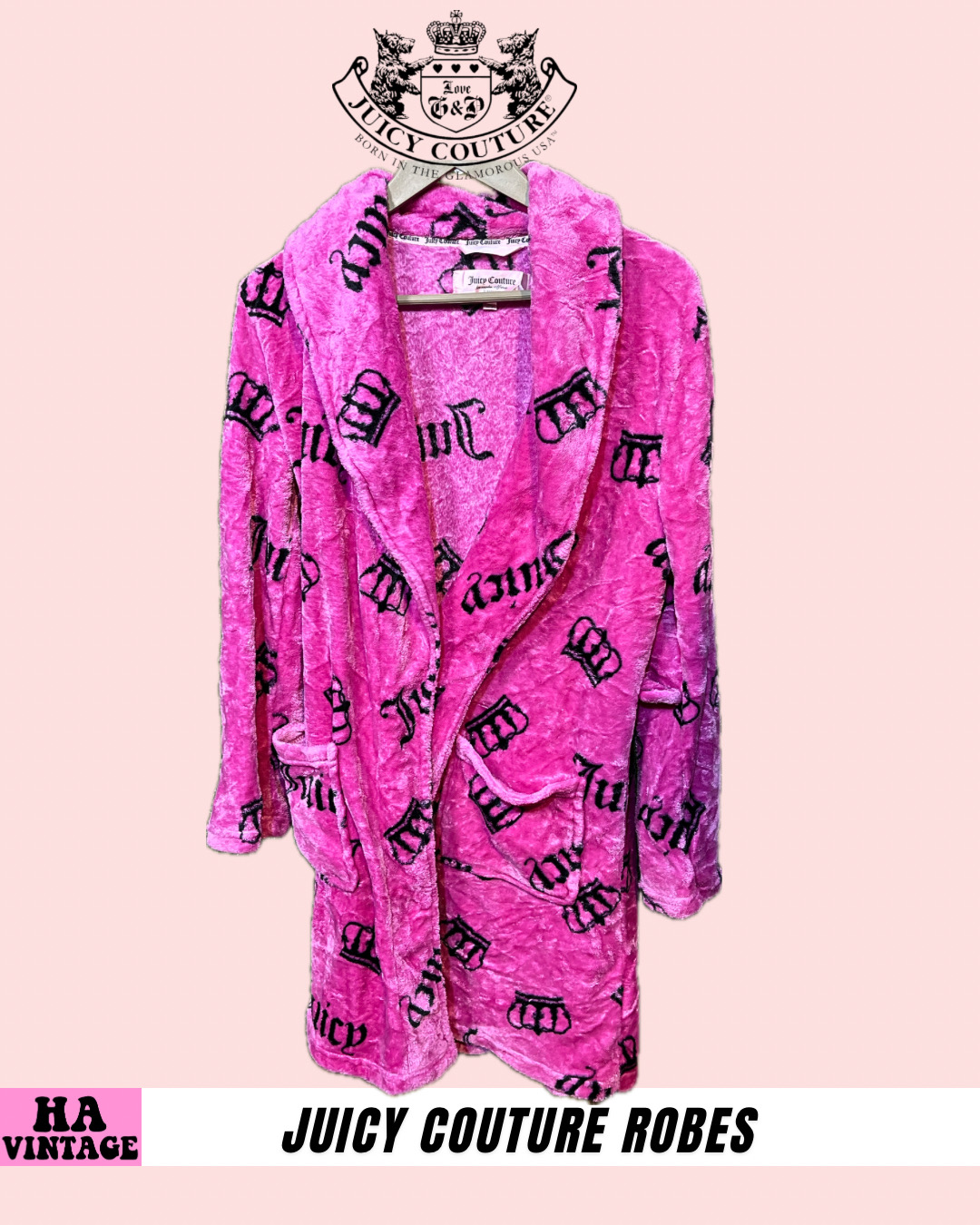 Luxury Juicy Couture Robes