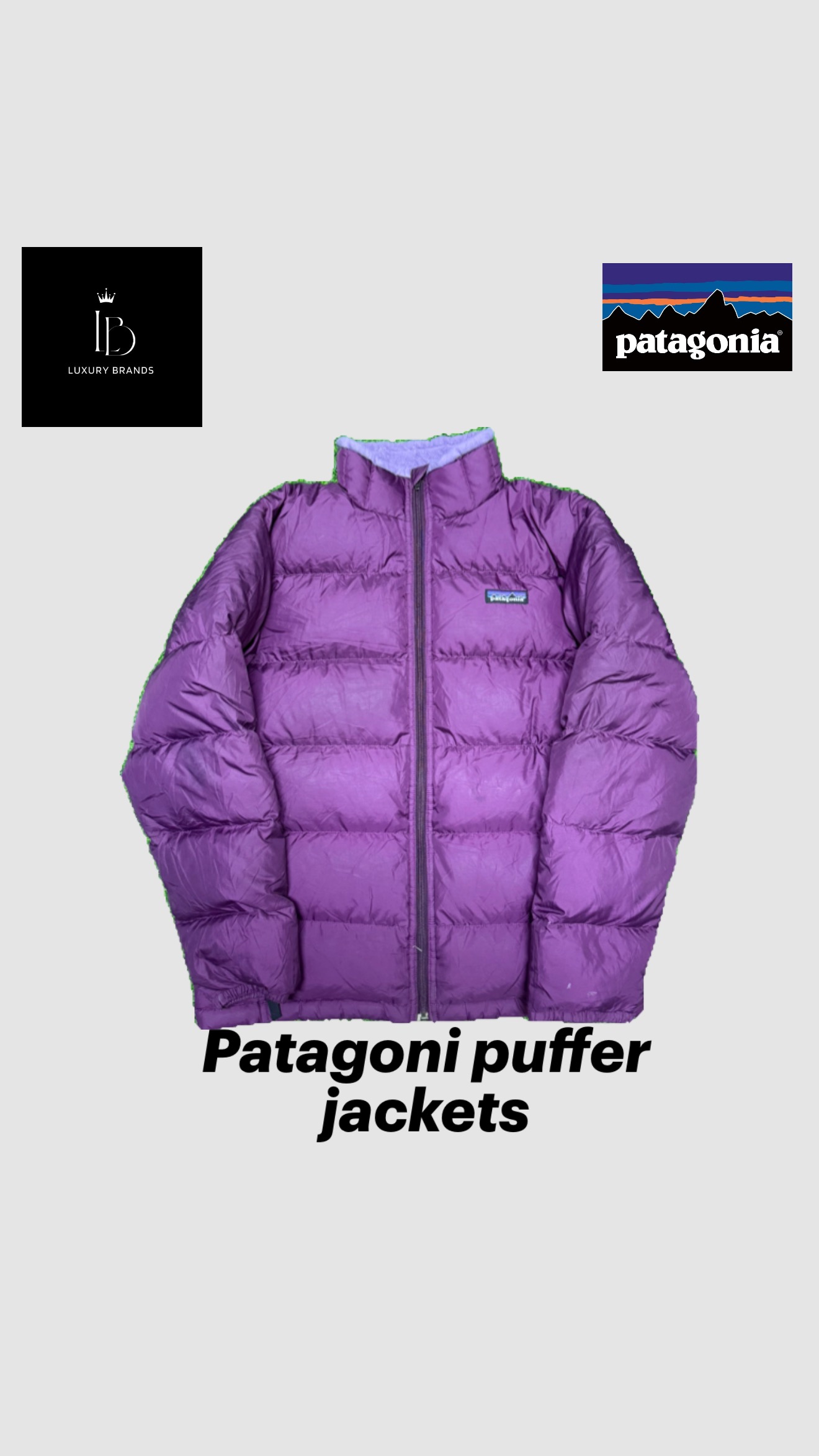 パタゴニアのパファージャケット