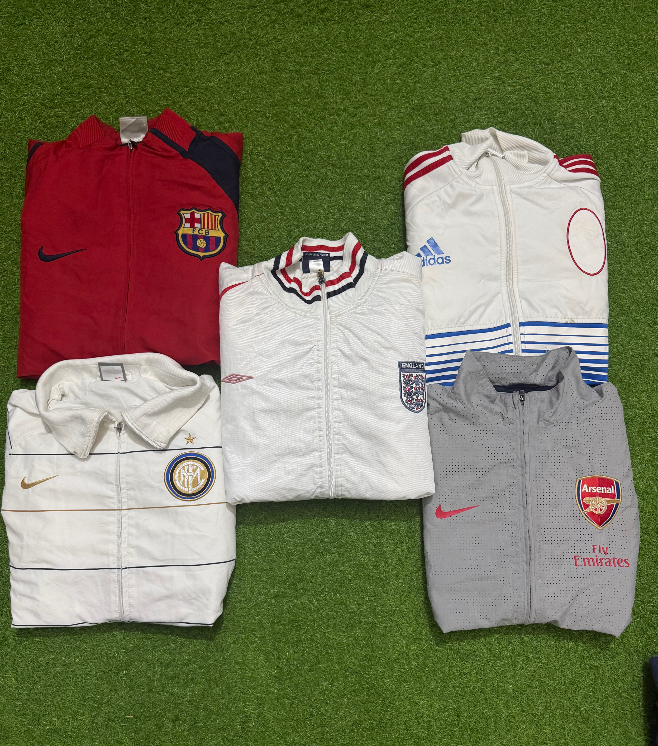 FOOTBALL CLUB TRACK JACKETS