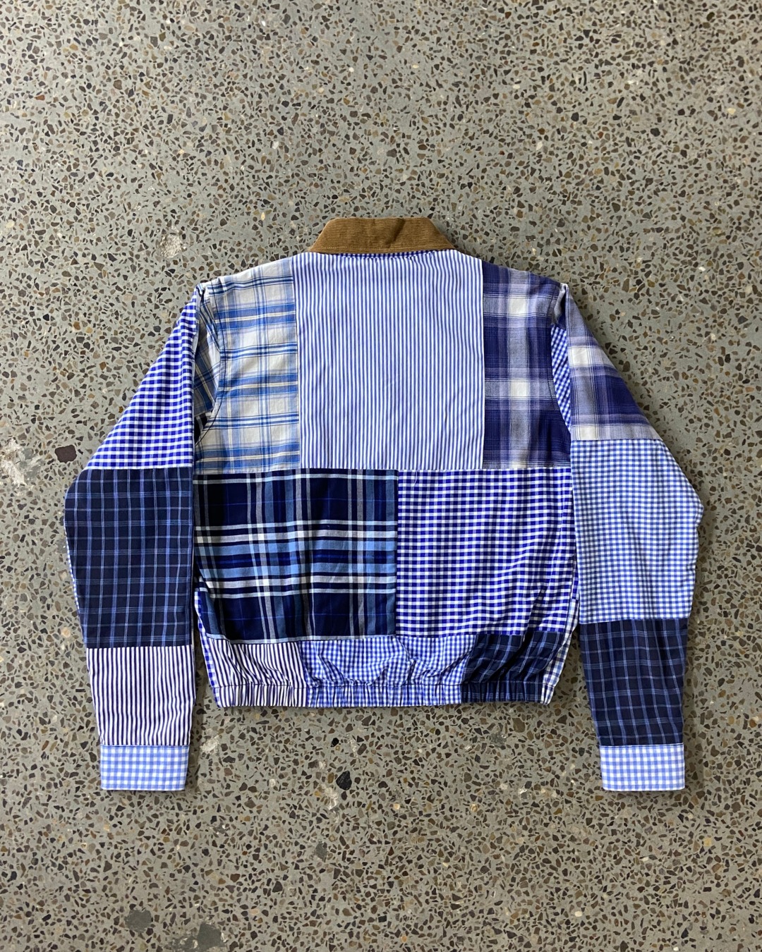 Giacca Patchwork Harrington RL Riciclata